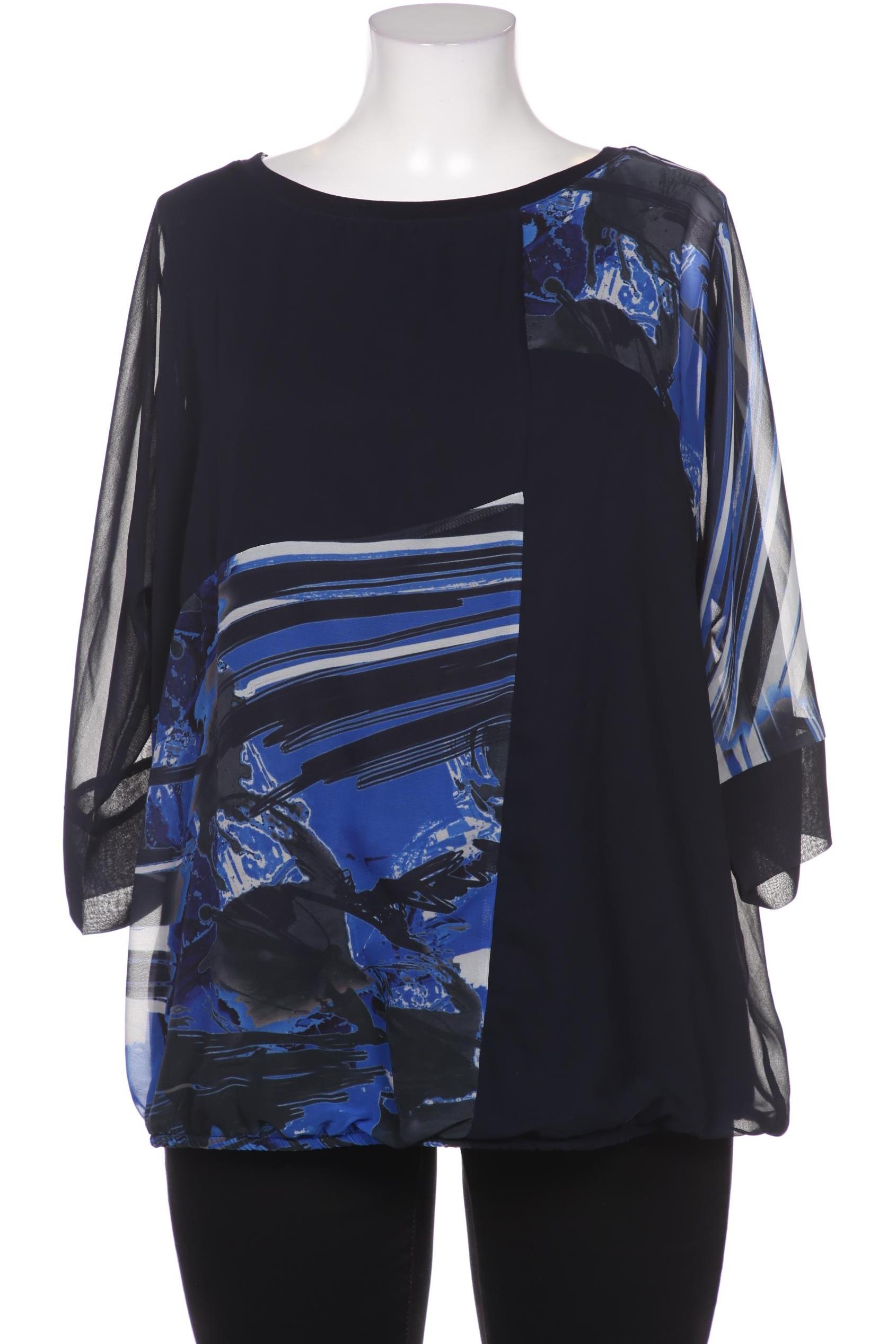 

Ulla Popken Damen Bluse, marineblau, Gr. 46