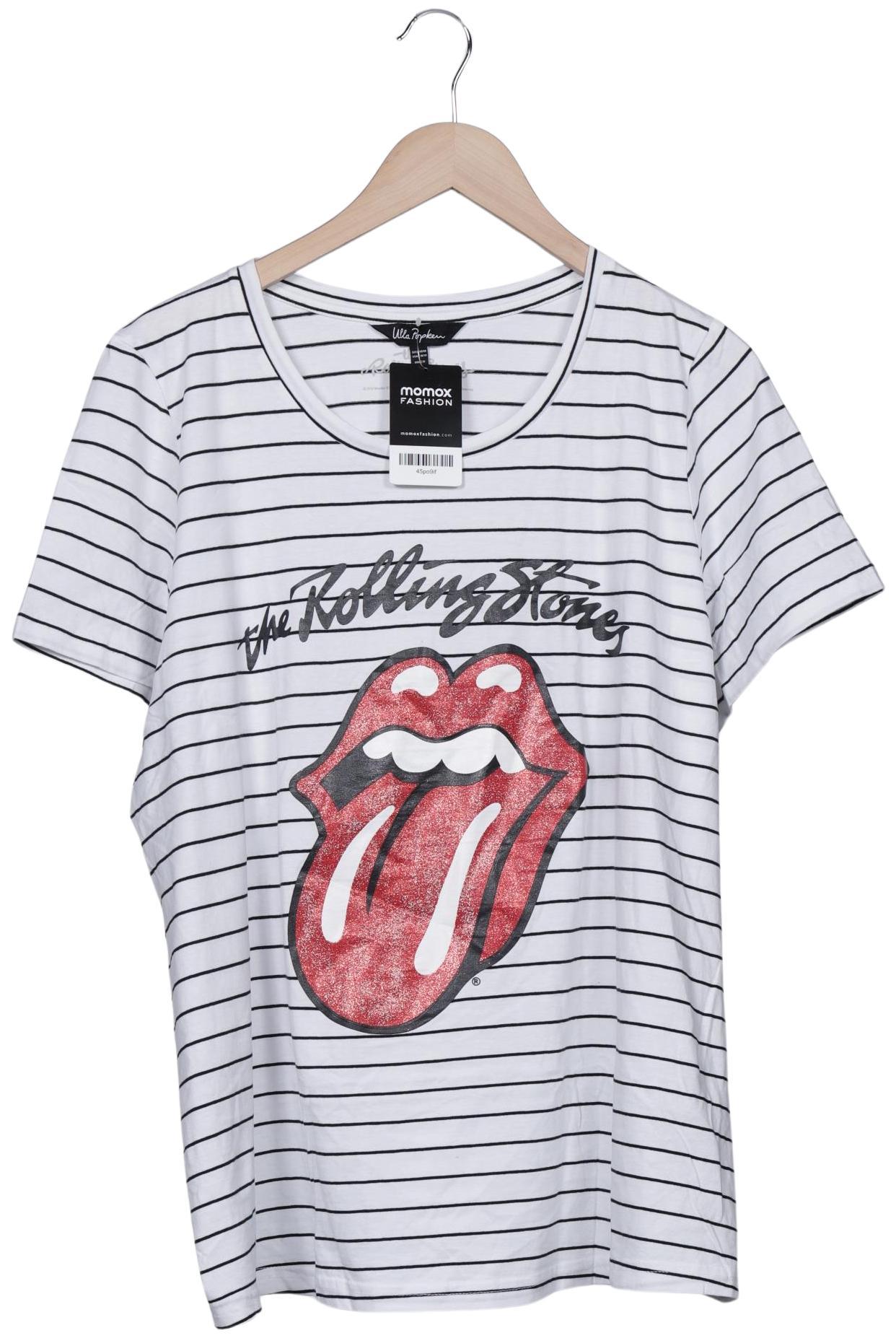 

Ulla Popken Damen T-Shirt, weiß, Gr. 46