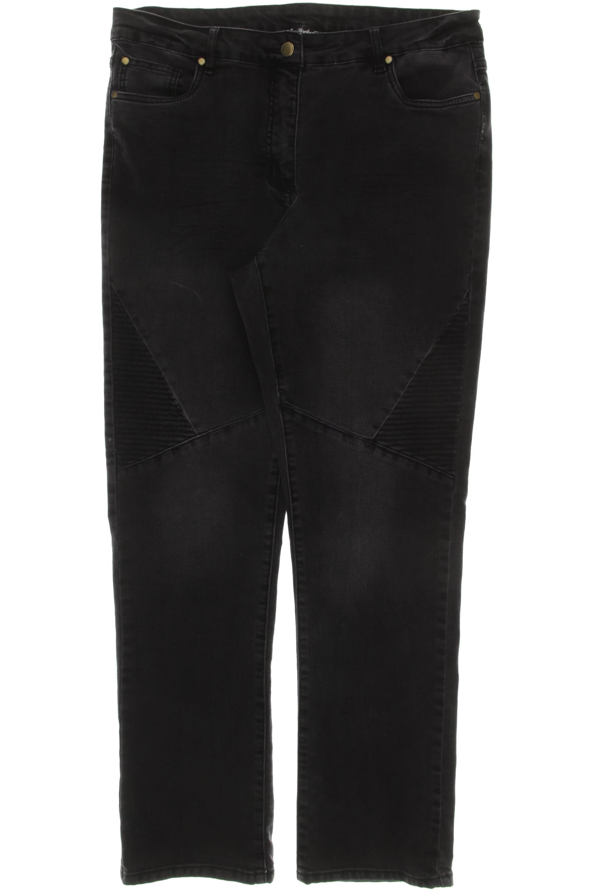 

Ulla Popken Damen Jeans, schwarz, Gr. 44