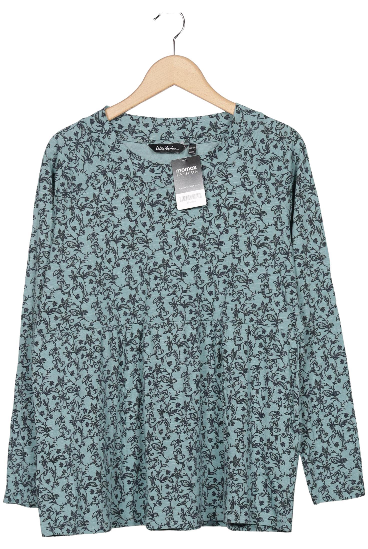 

Ulla Popken Damen Langarmshirt, hellblau, Gr. 42