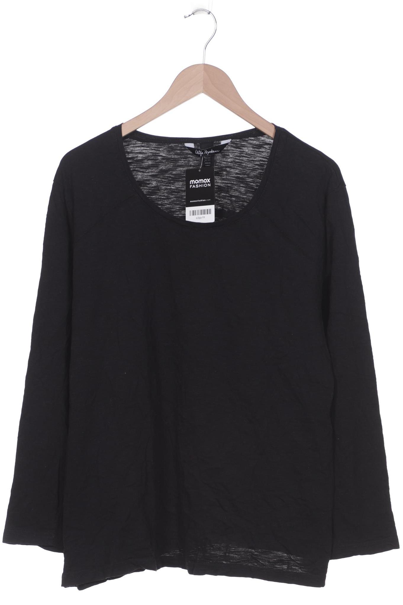 

Ulla Popken Damen Langarmshirt, schwarz, Gr. 46