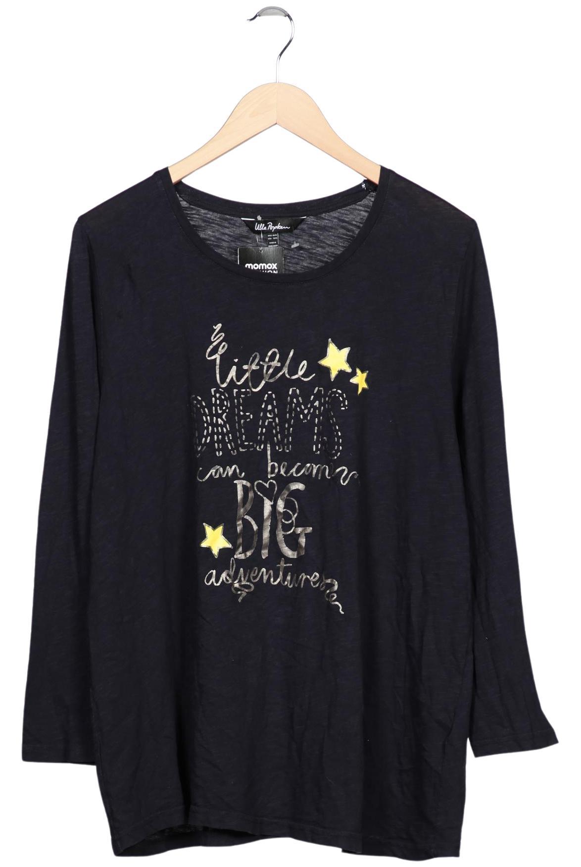 

Ulla Popken Damen Langarmshirt, marineblau, Gr. 46