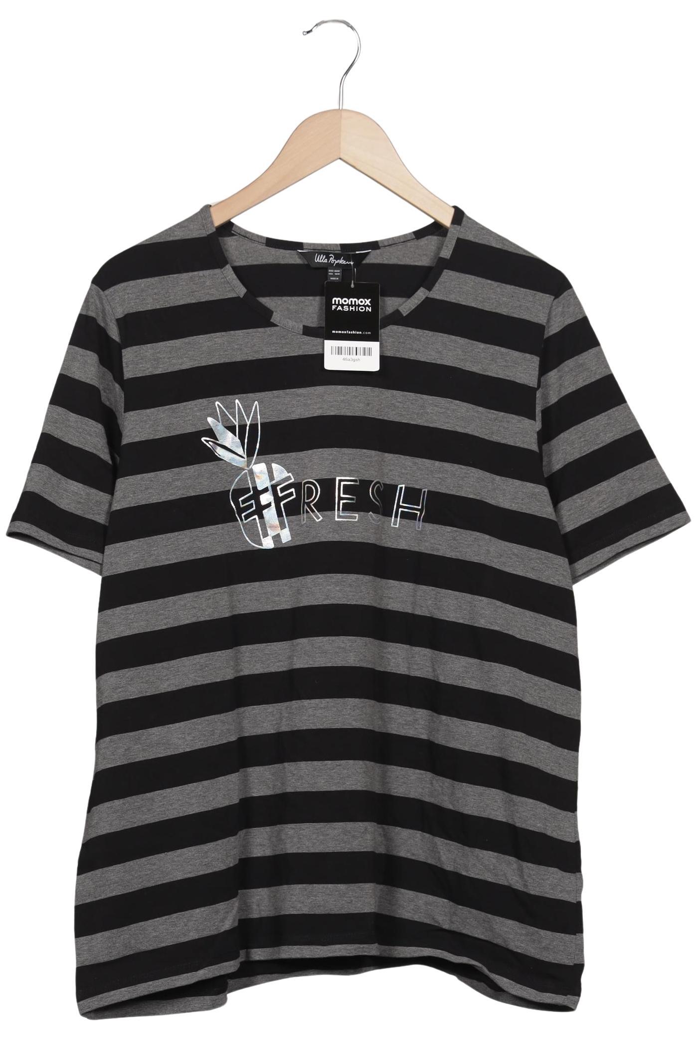 

Ulla Popken Damen T-Shirt, grau, Gr. 46