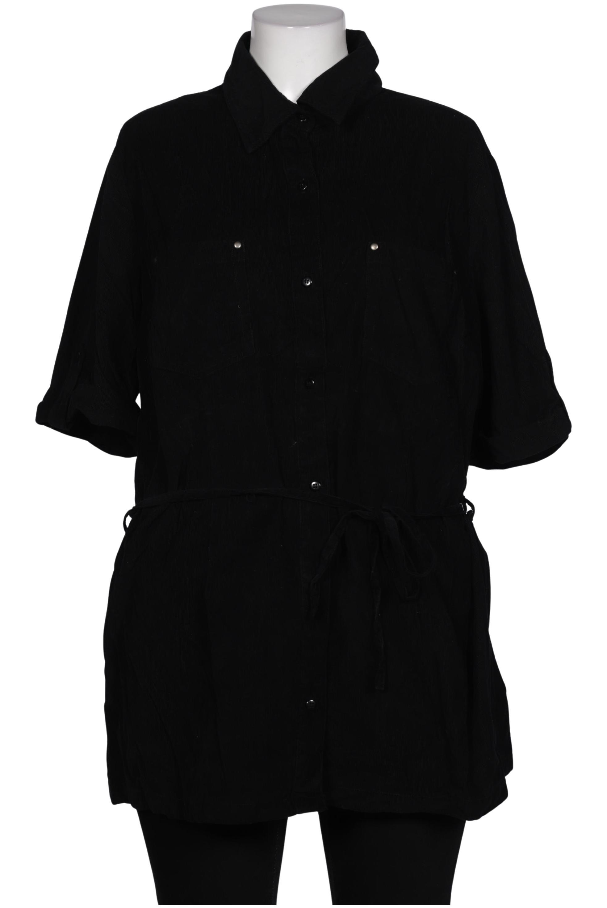 

Ulla Popken Damen Bluse, schwarz, Gr. 46