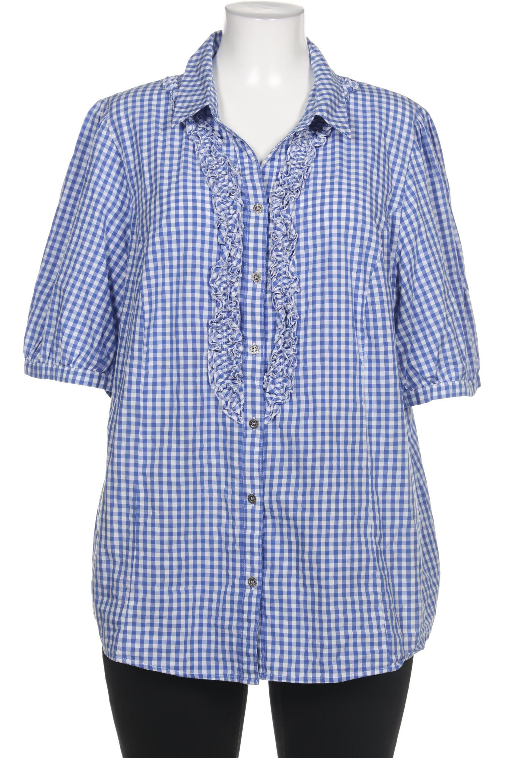 

Ulla Popken Damen Bluse, blau, Gr. 50