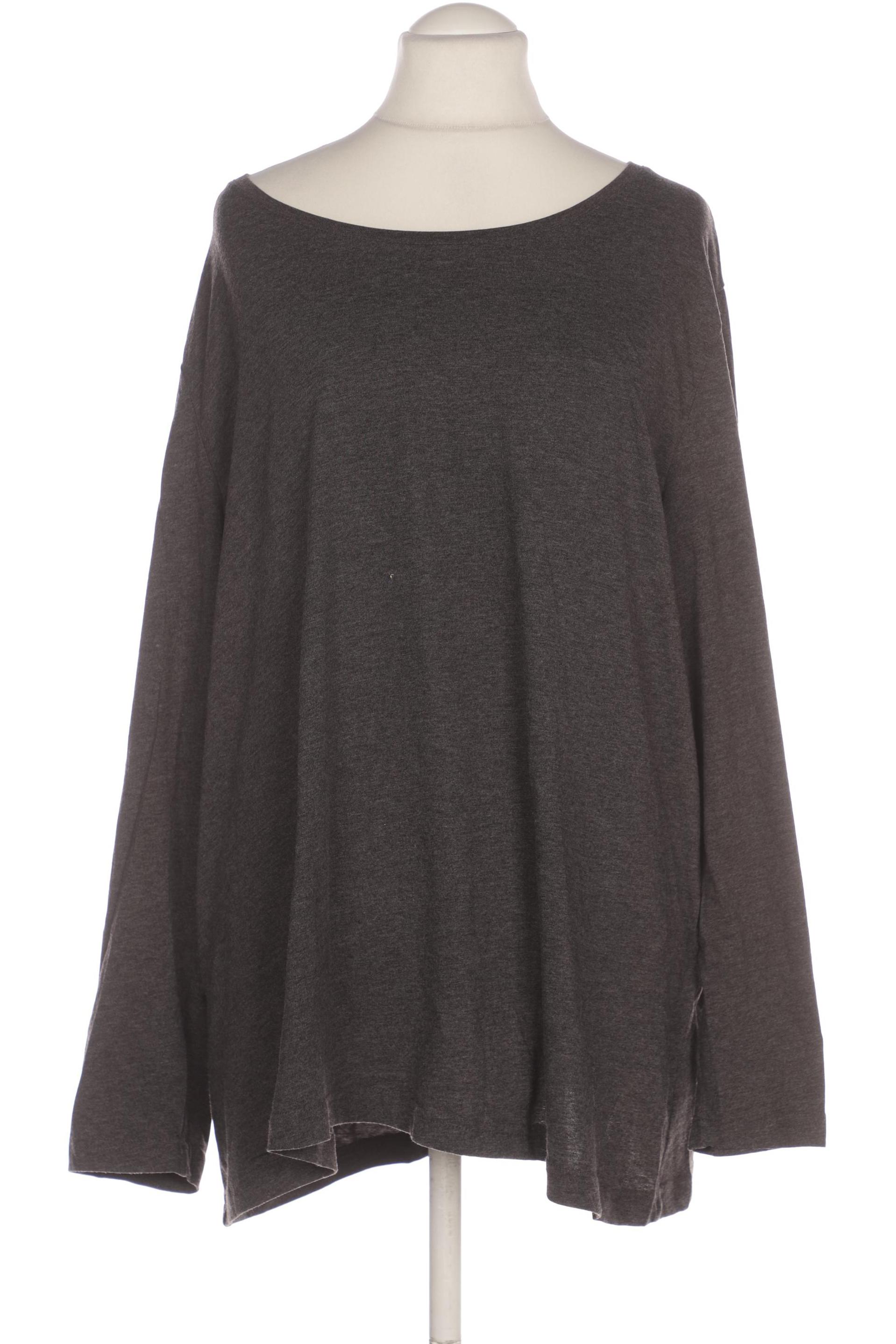 

Ulla Popken Damen Langarmshirt, grau