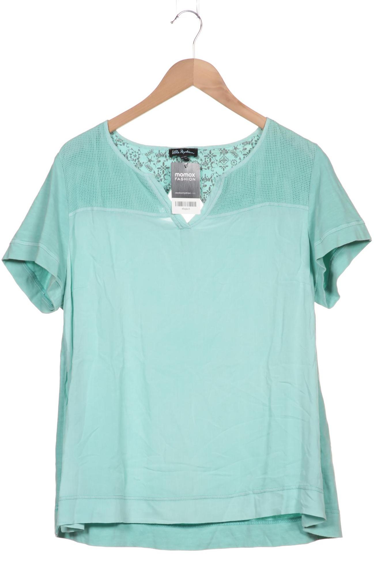 

Ulla Popken Damen T-Shirt, türkis, Gr. 42