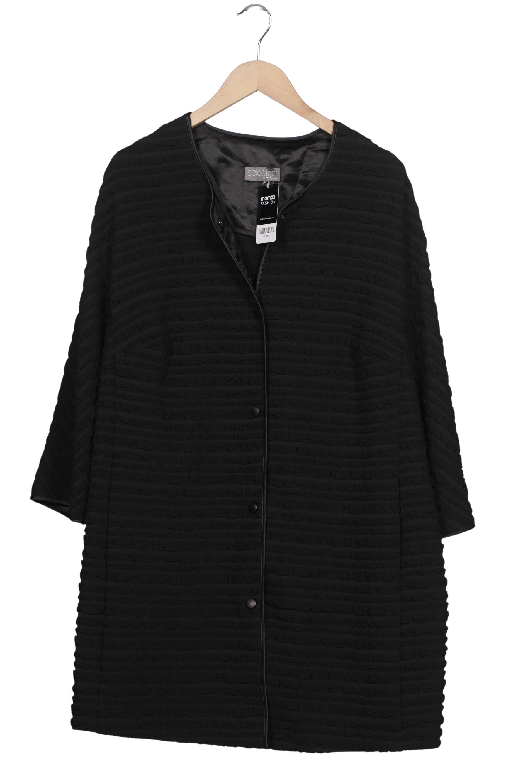 

Ulla Popken Damen Mantel, schwarz, Gr. 46