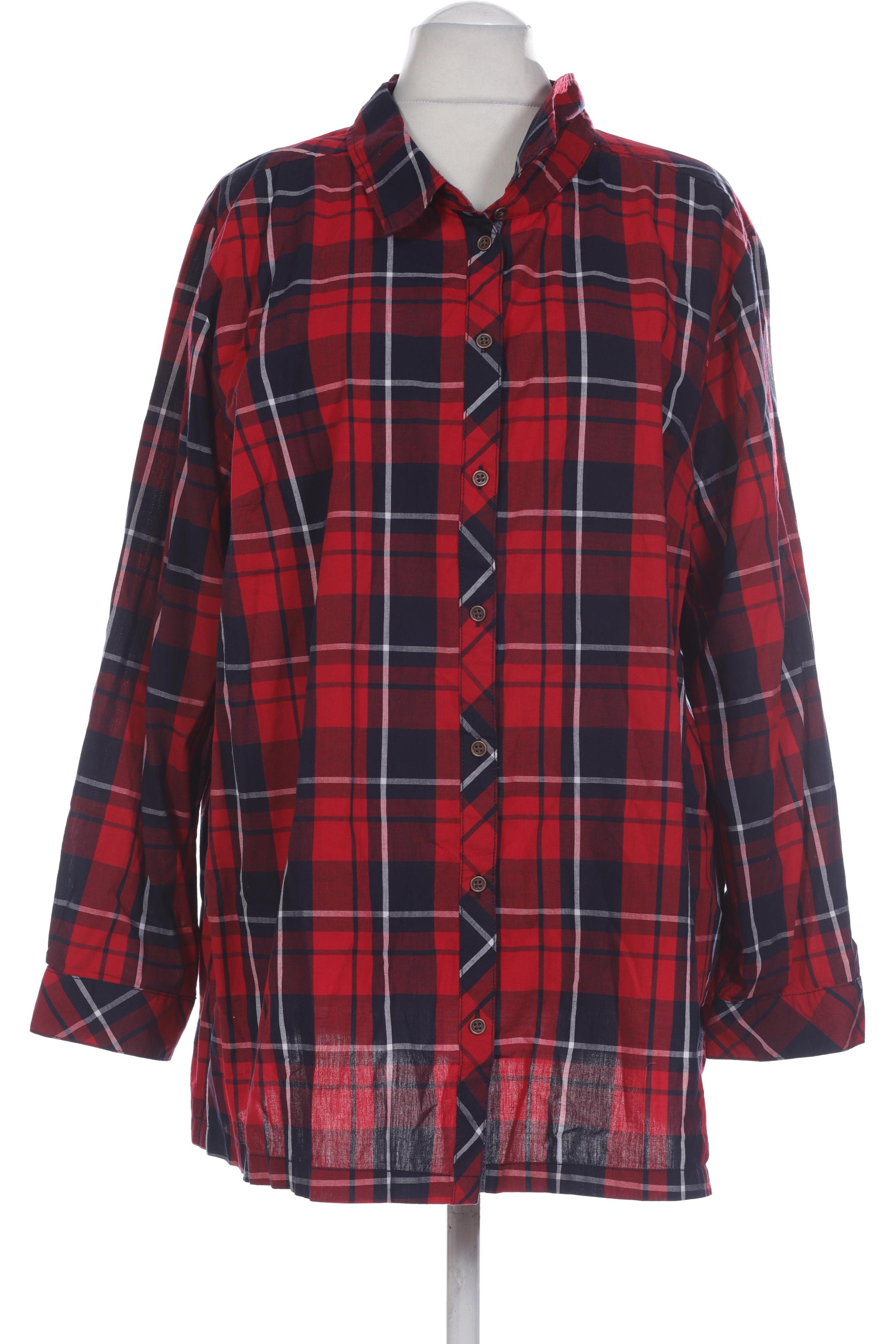 

Ulla Popken Damen Bluse, rot, Gr. 54