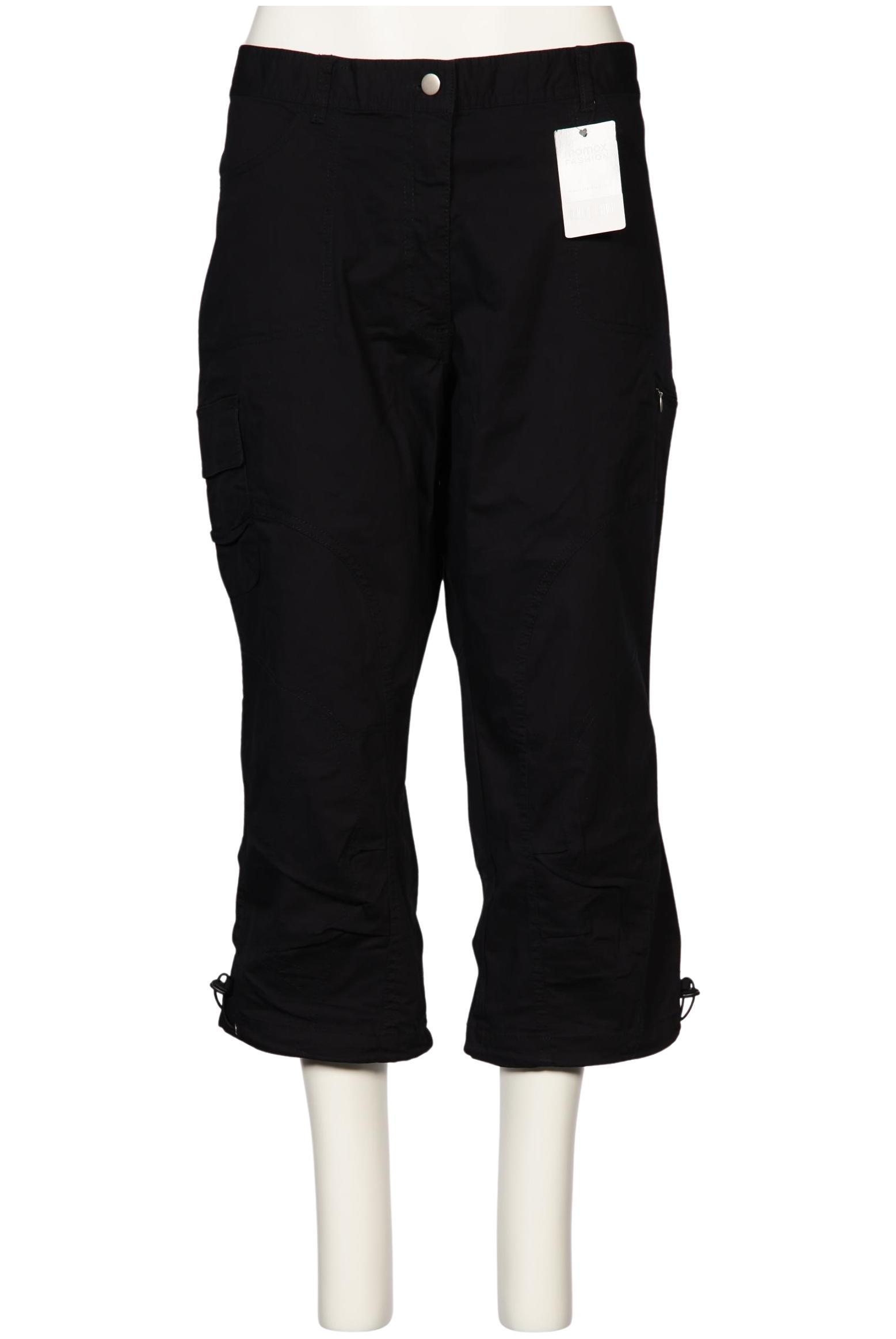 

Ulla Popken Damen Stoffhose, schwarz, Gr. 48