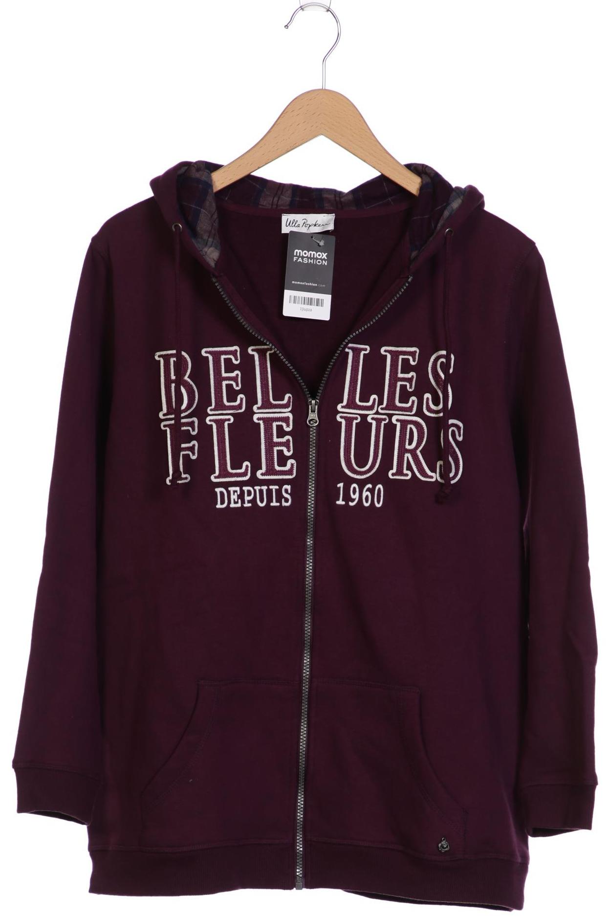 

Ulla Popken Damen Kapuzenpullover, flieder