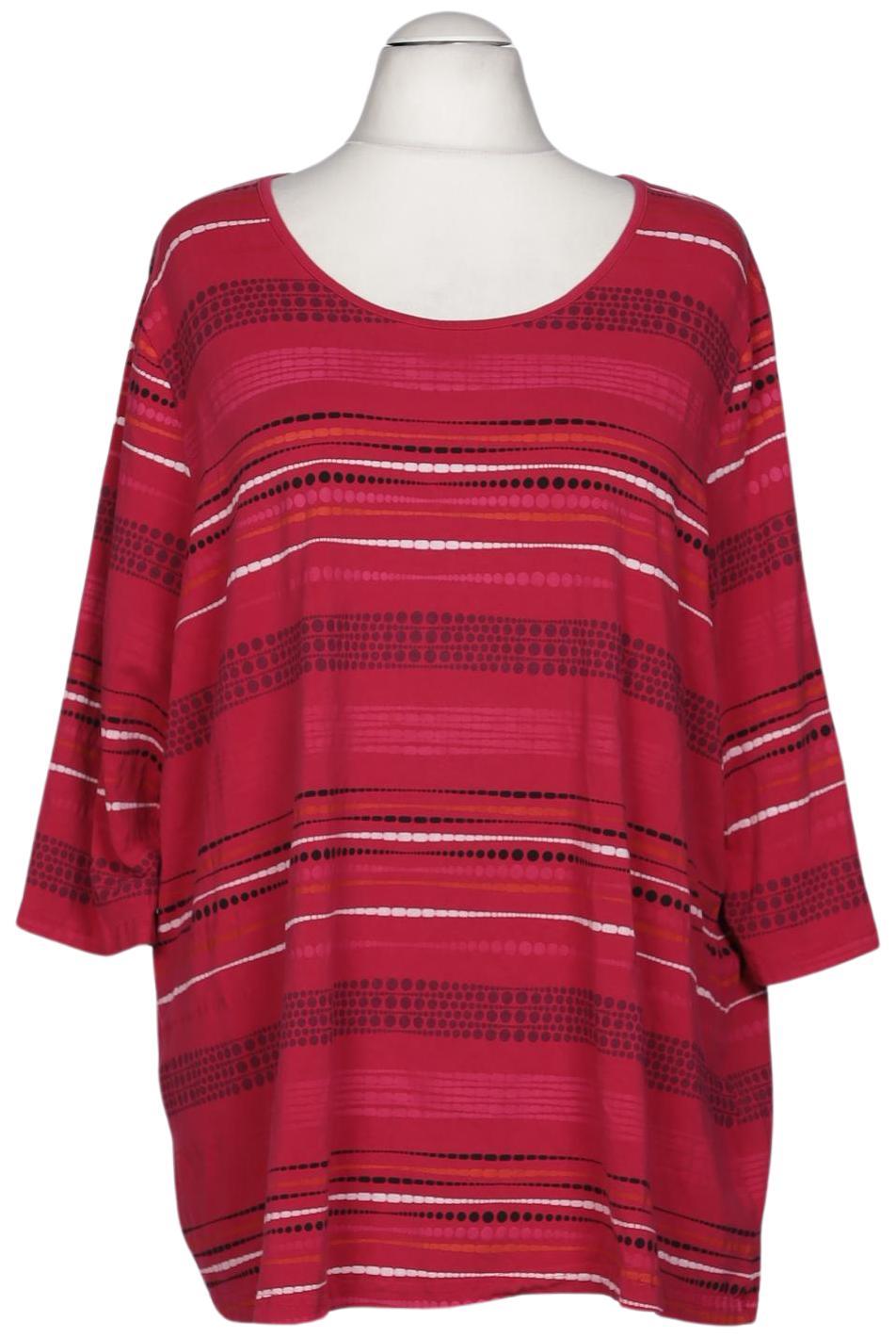 

Ulla Popken Damen Langarmshirt, pink, Gr. 54