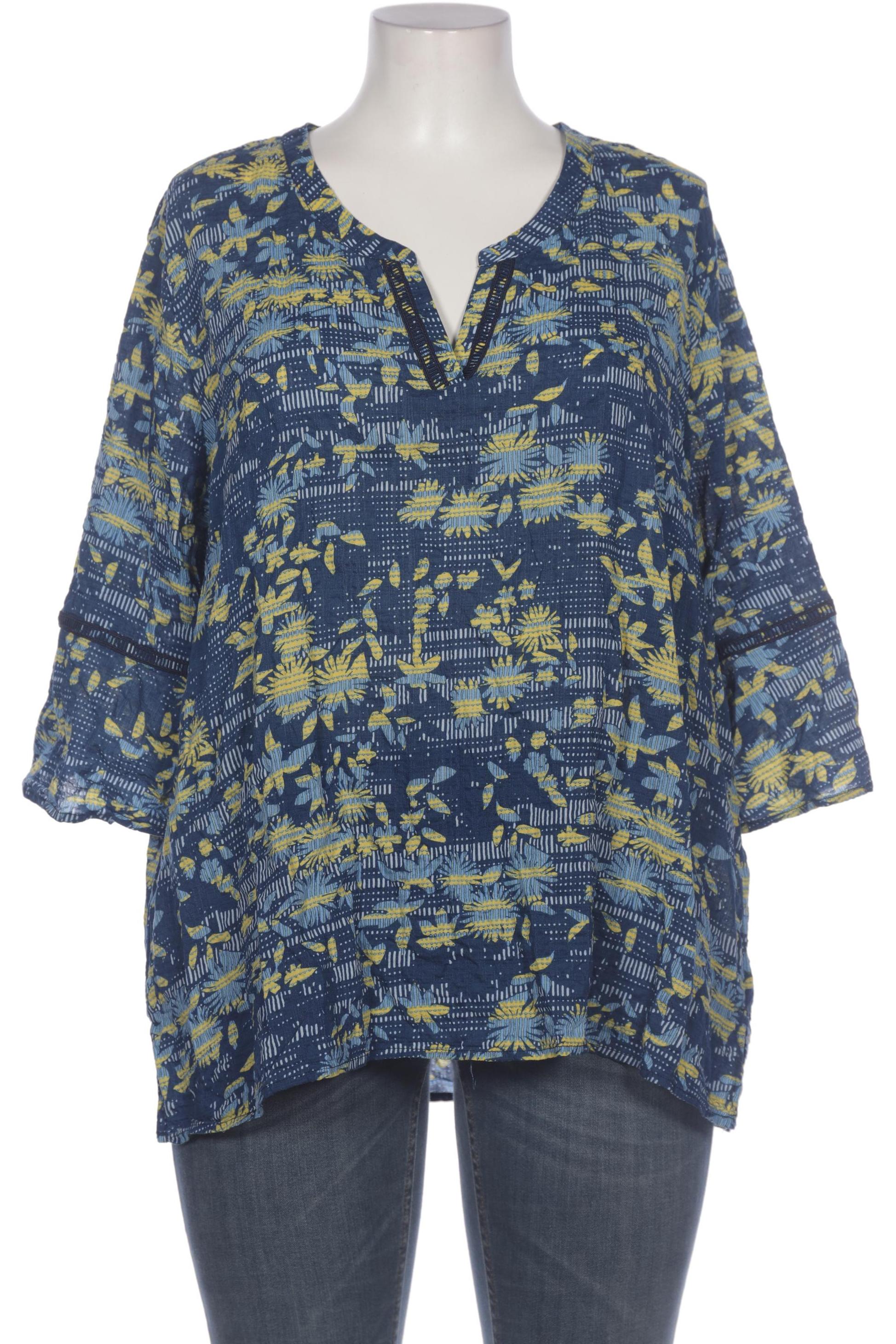 

Ulla Popken Damen Bluse, blau, Gr. 50