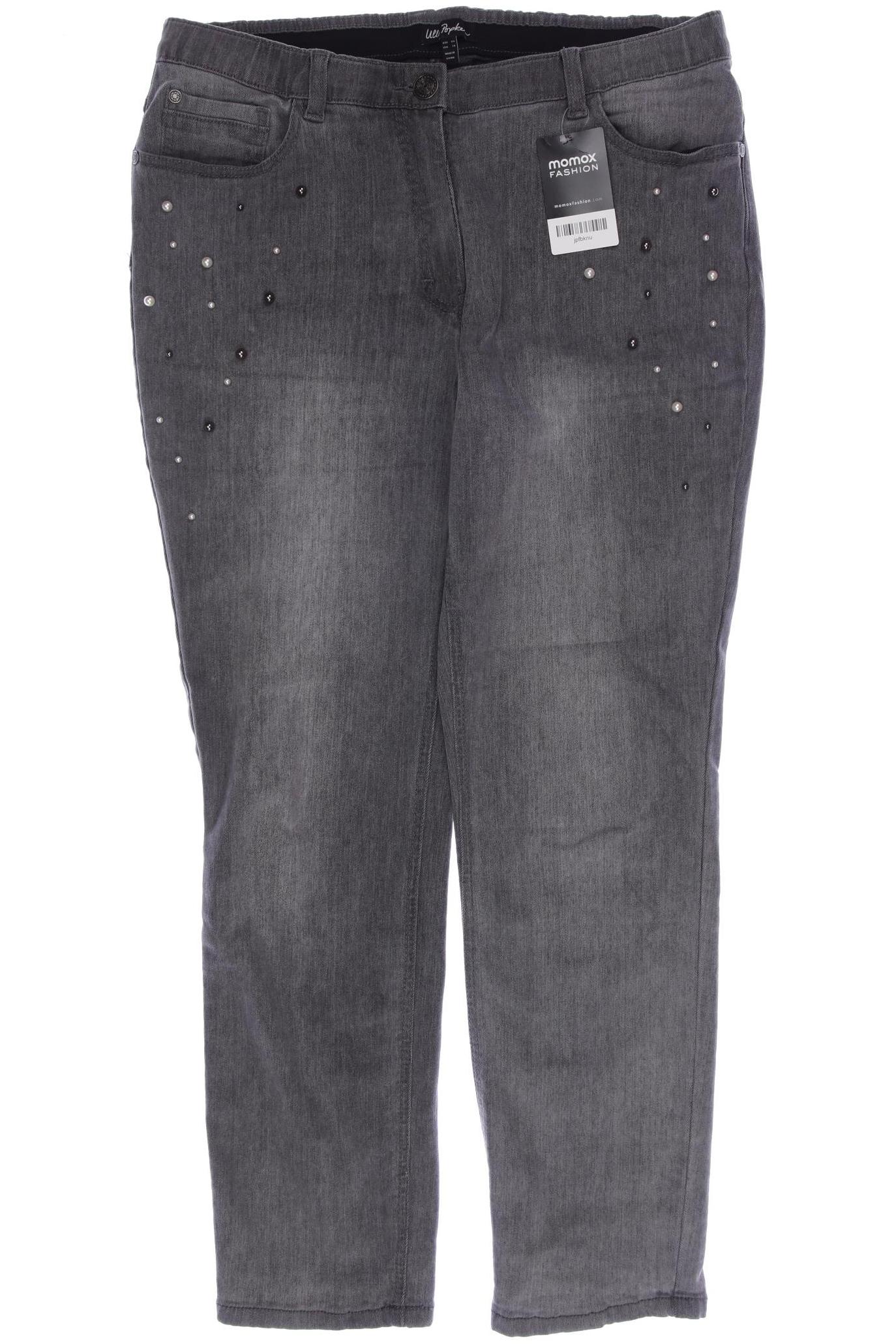 

Ulla Popken Damen Jeans, grau, Gr. 44