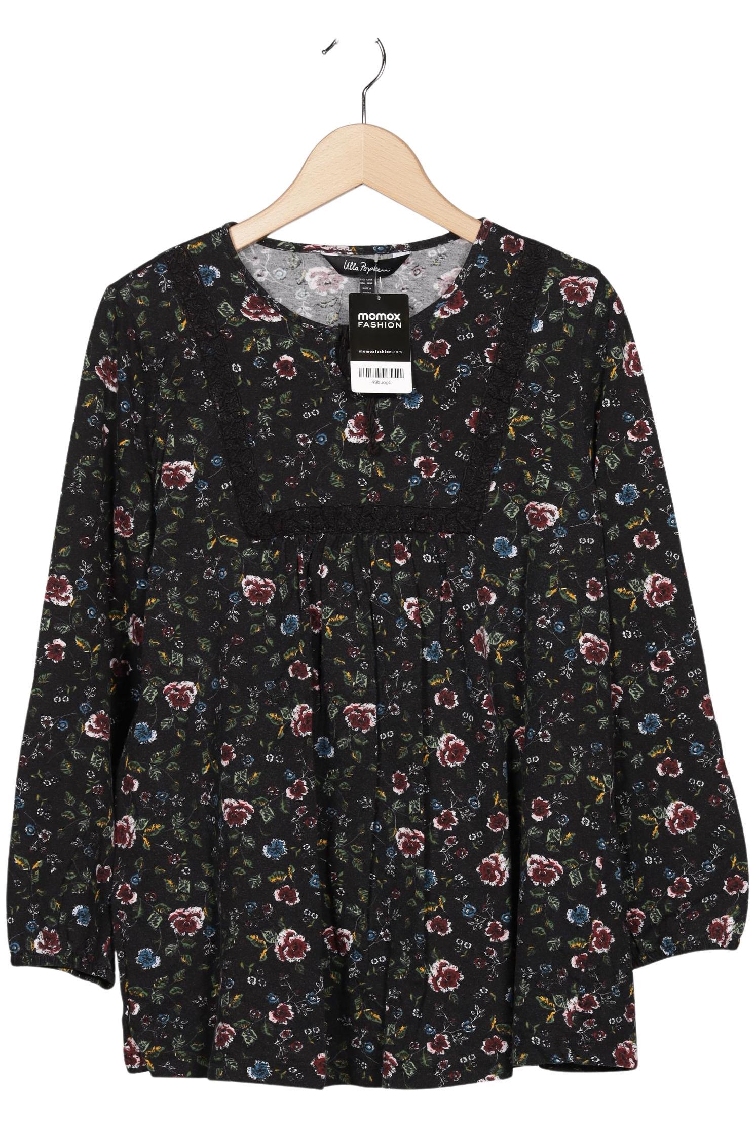 

Ulla Popken Damen Langarmshirt, schwarz, Gr. 42