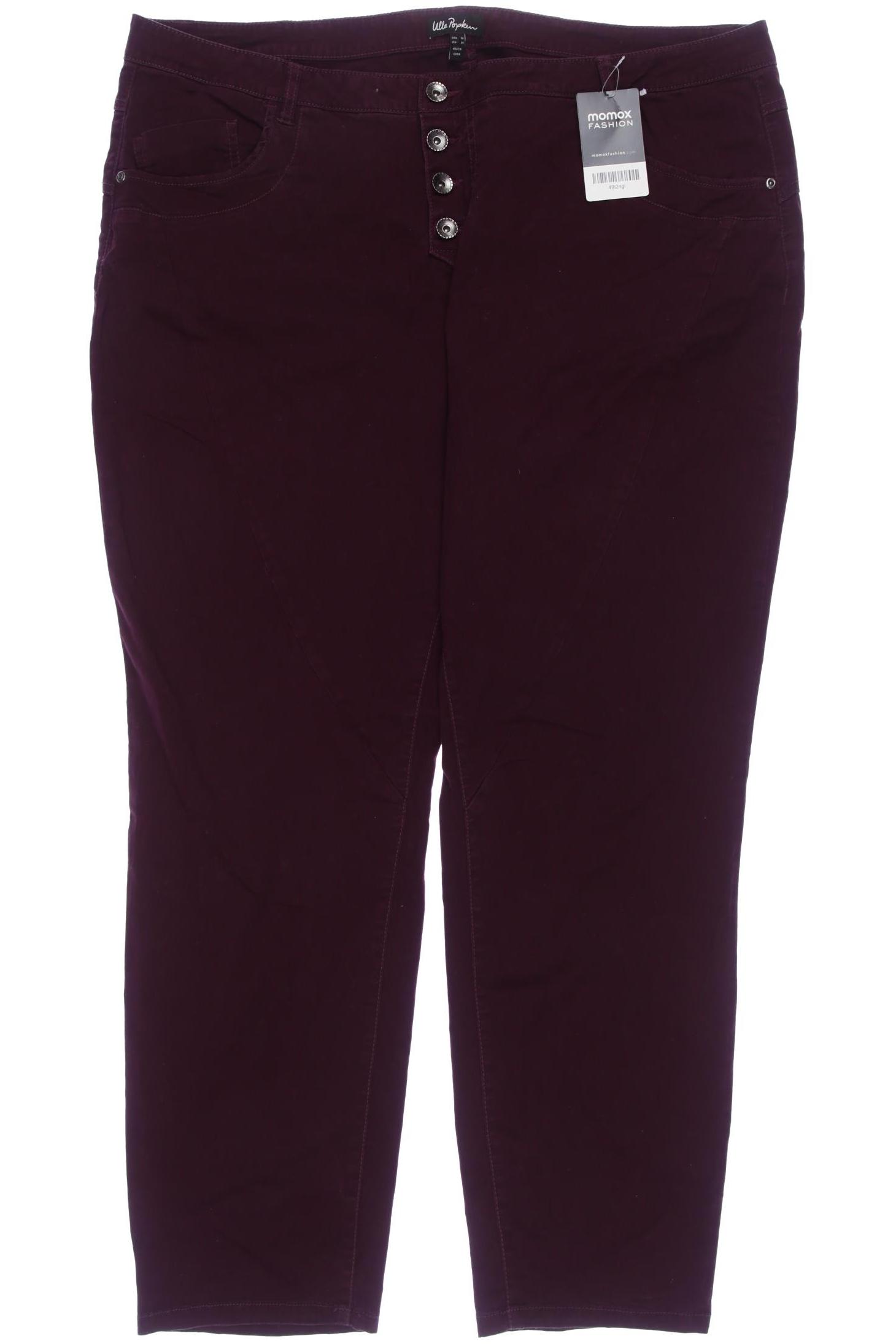 

Ulla Popken Damen Jeans, bordeaux, Gr. 50