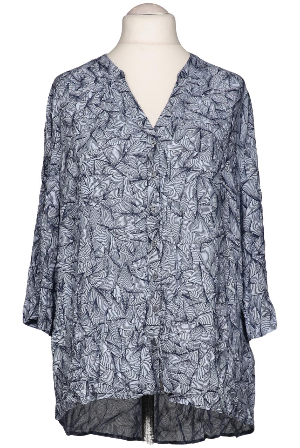 

Ulla Popken Damen Bluse, blau, Gr. 46