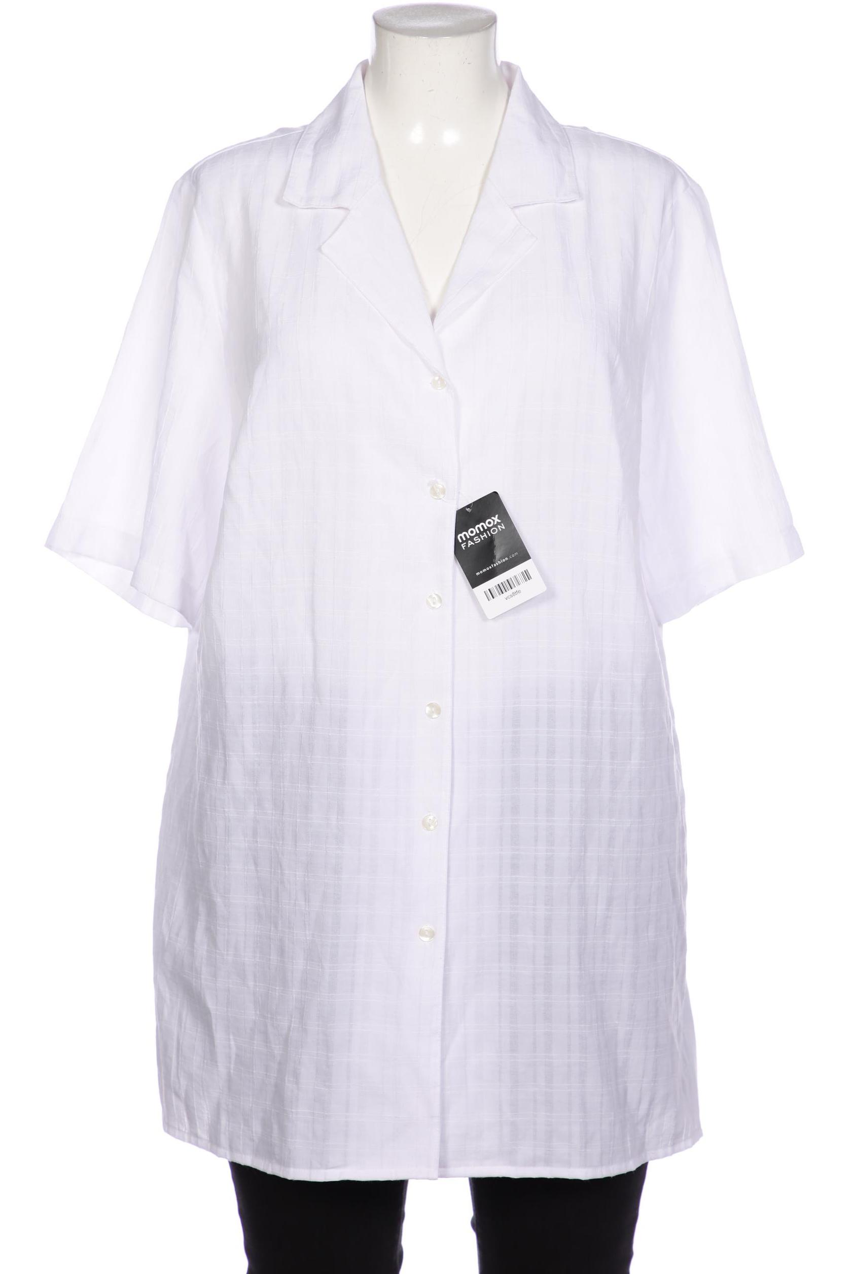 

Ulla Popken Damen Bluse, weiß, Gr. 46