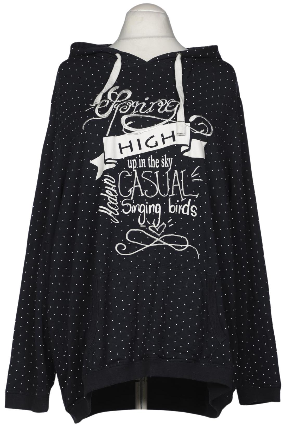 

Ulla Popken Damen Kapuzenpullover, marineblau, Gr. 54