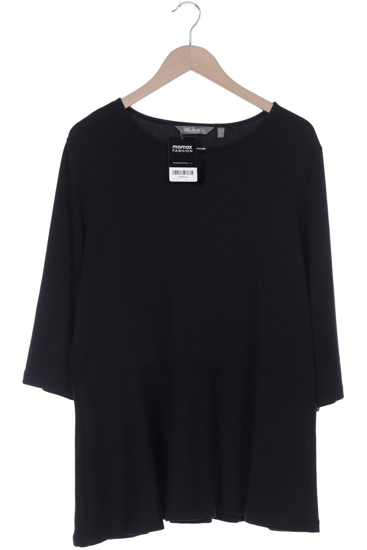 

Ulla Popken Damen Langarmshirt, schwarz, Gr. 46