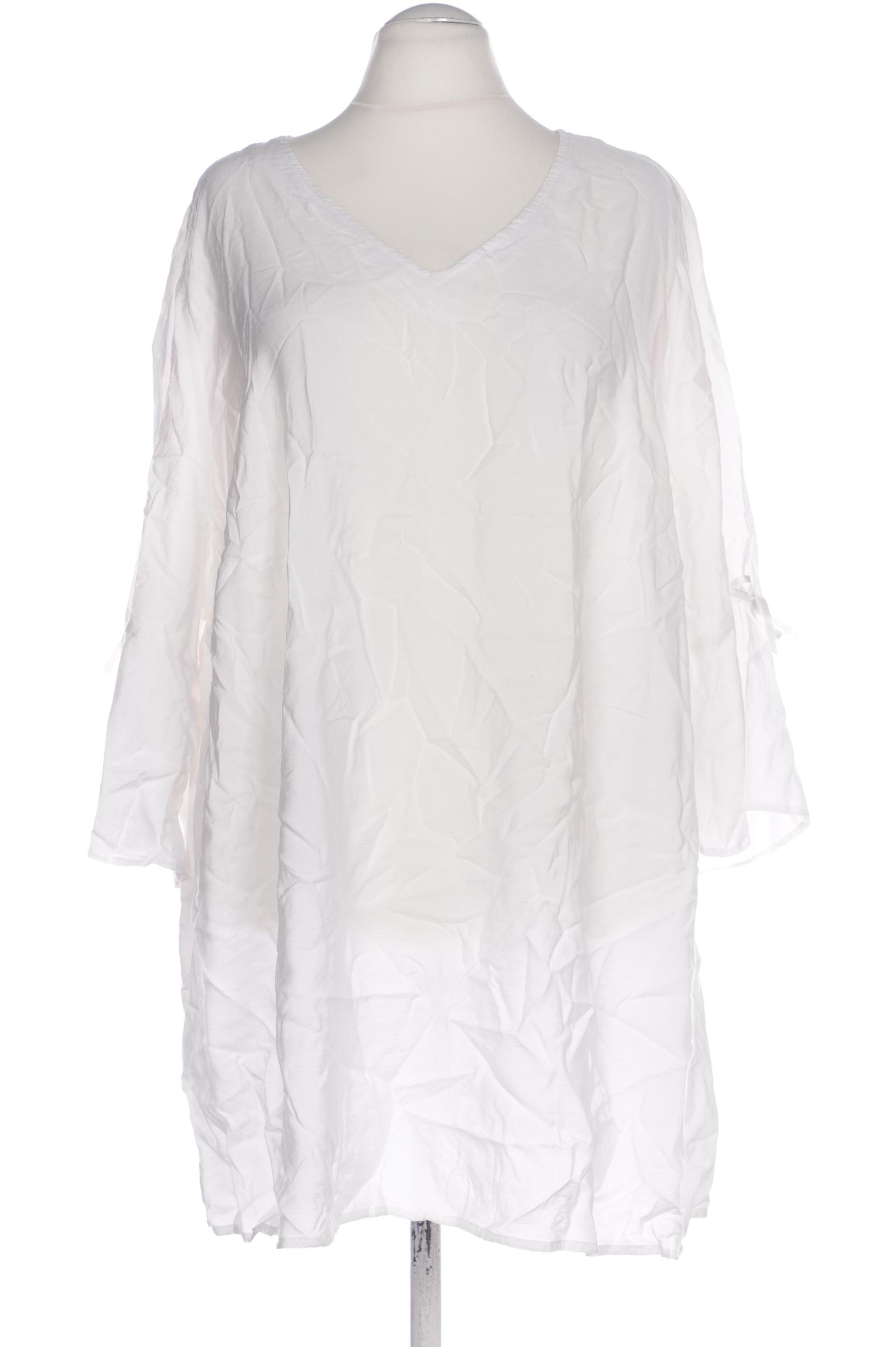 

Ulla Popken Damen Bluse, weiß, Gr. 60