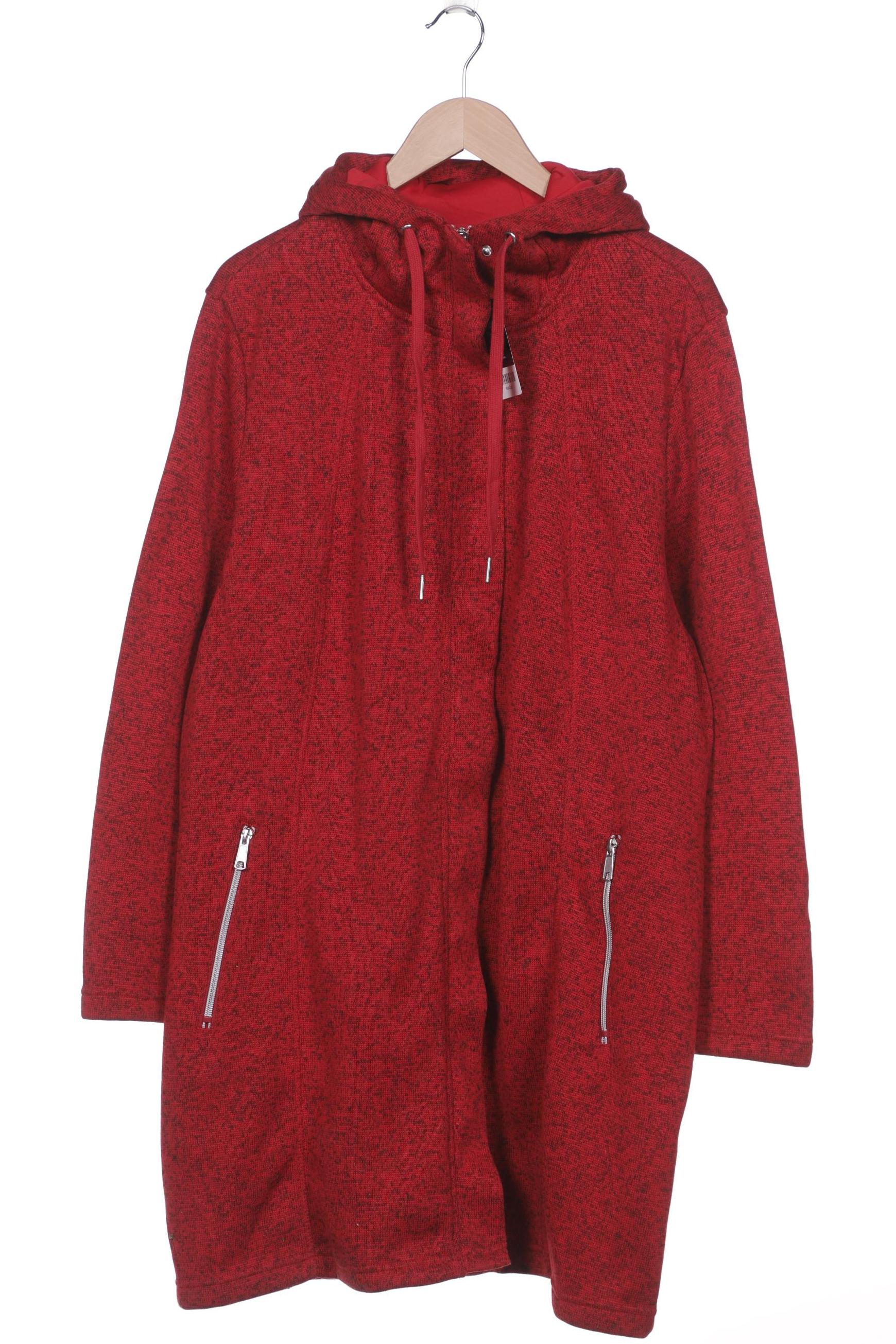 

Ulla Popken Damen Kapuzenpullover, rot