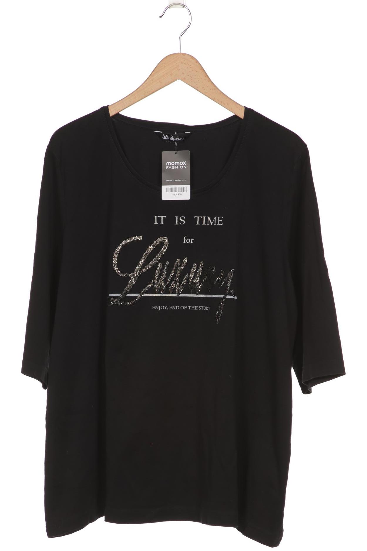 

Ulla Popken Damen Langarmshirt, schwarz, Gr. 48