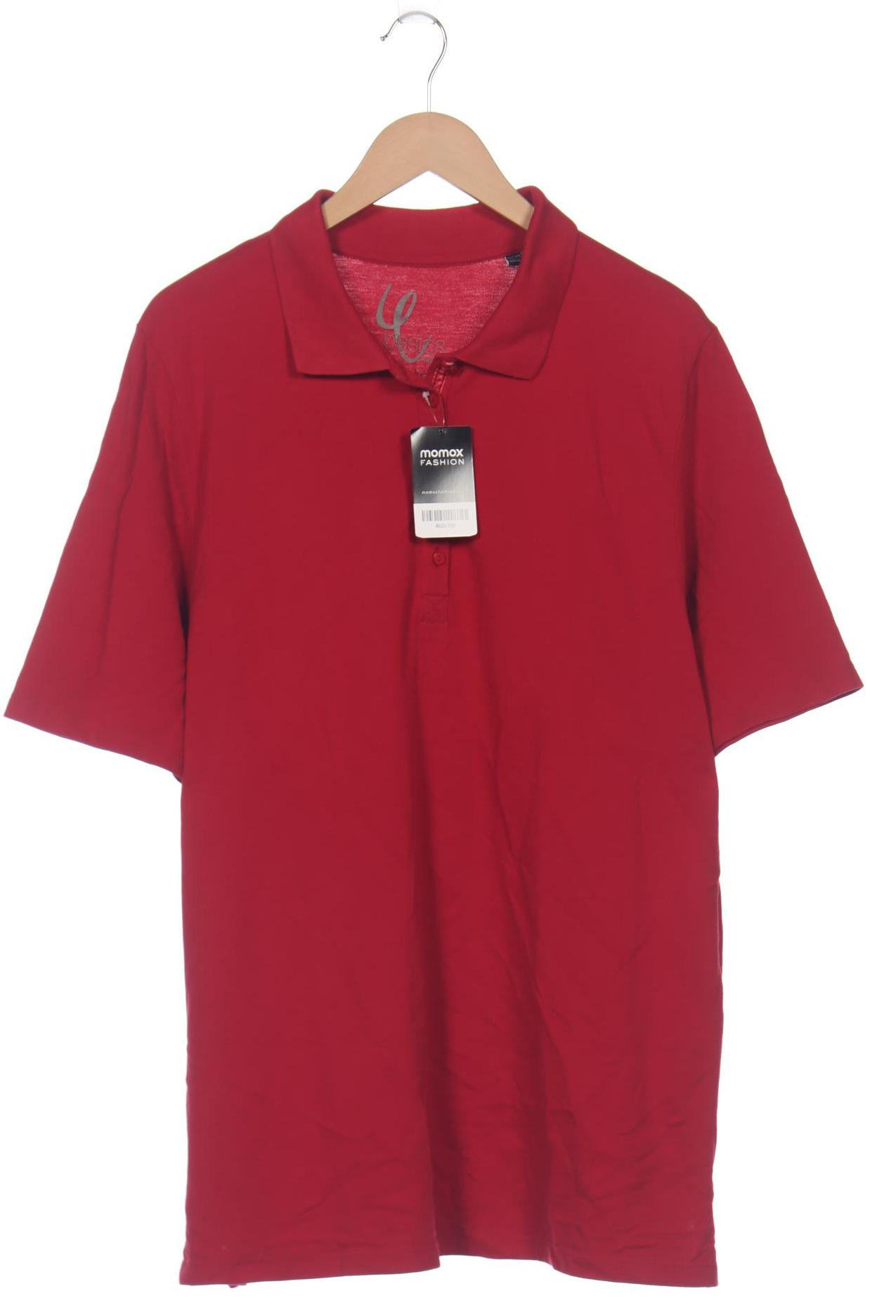 

Ulla Popken Damen Poloshirt, rot, Gr. 46