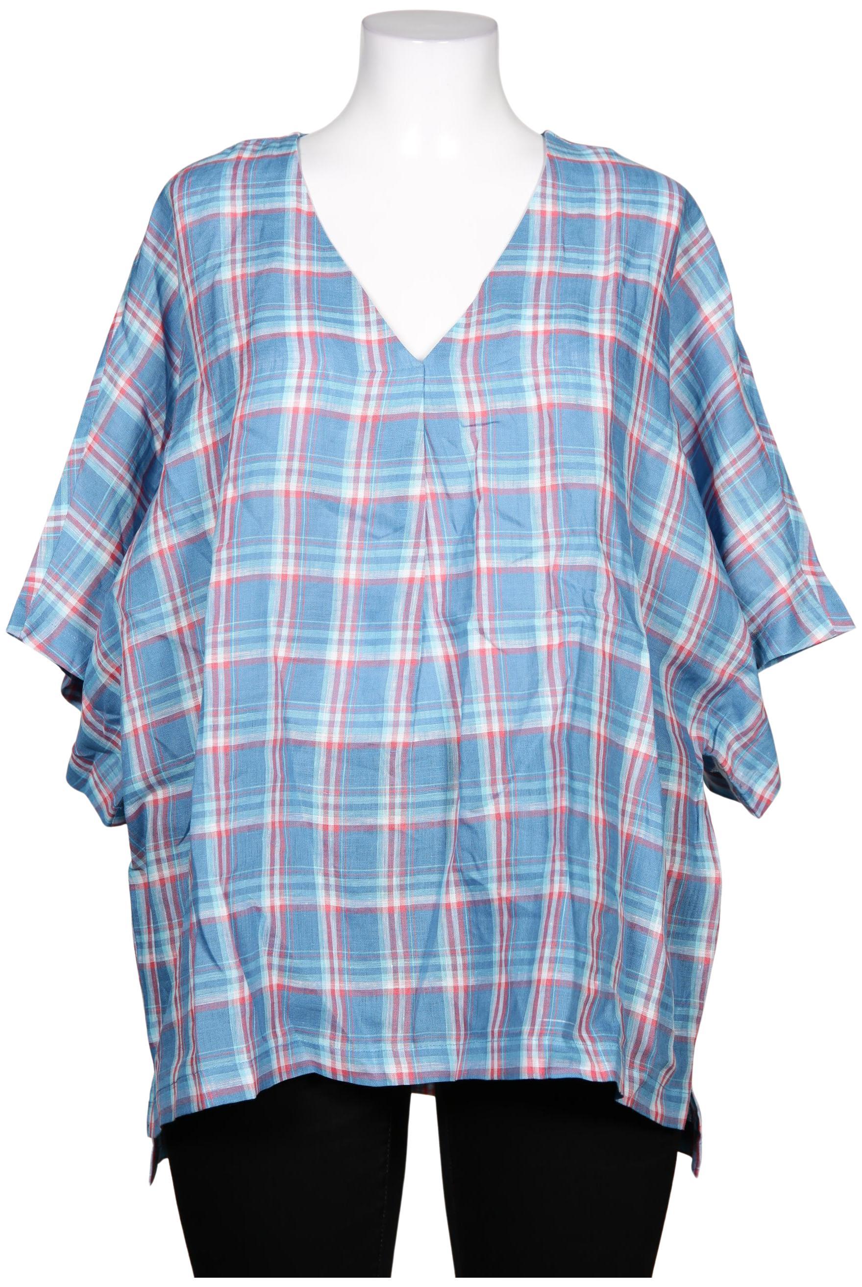 

Ulla Popken Damen Bluse, blau, Gr. 50