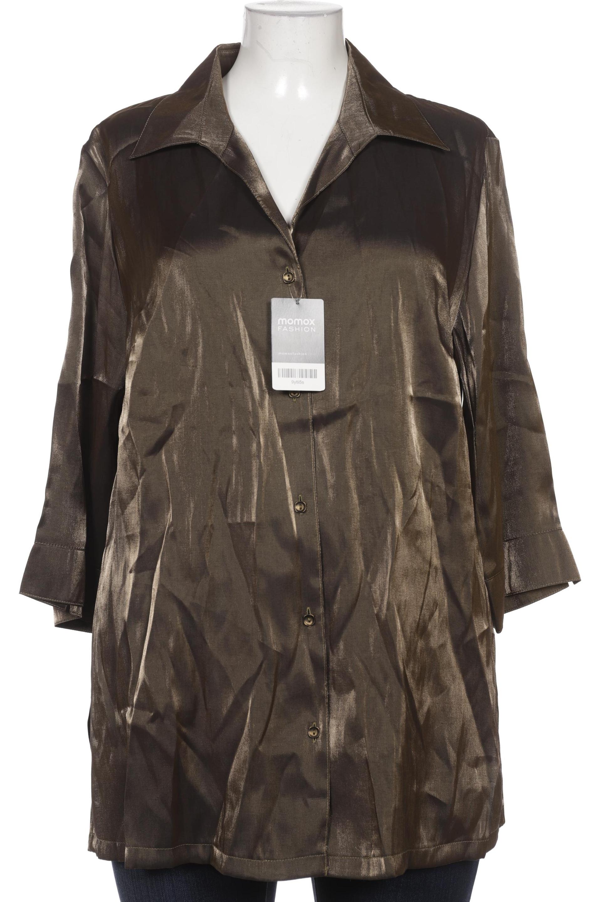 

Ulla Popken Damen Bluse, braun, Gr. 46