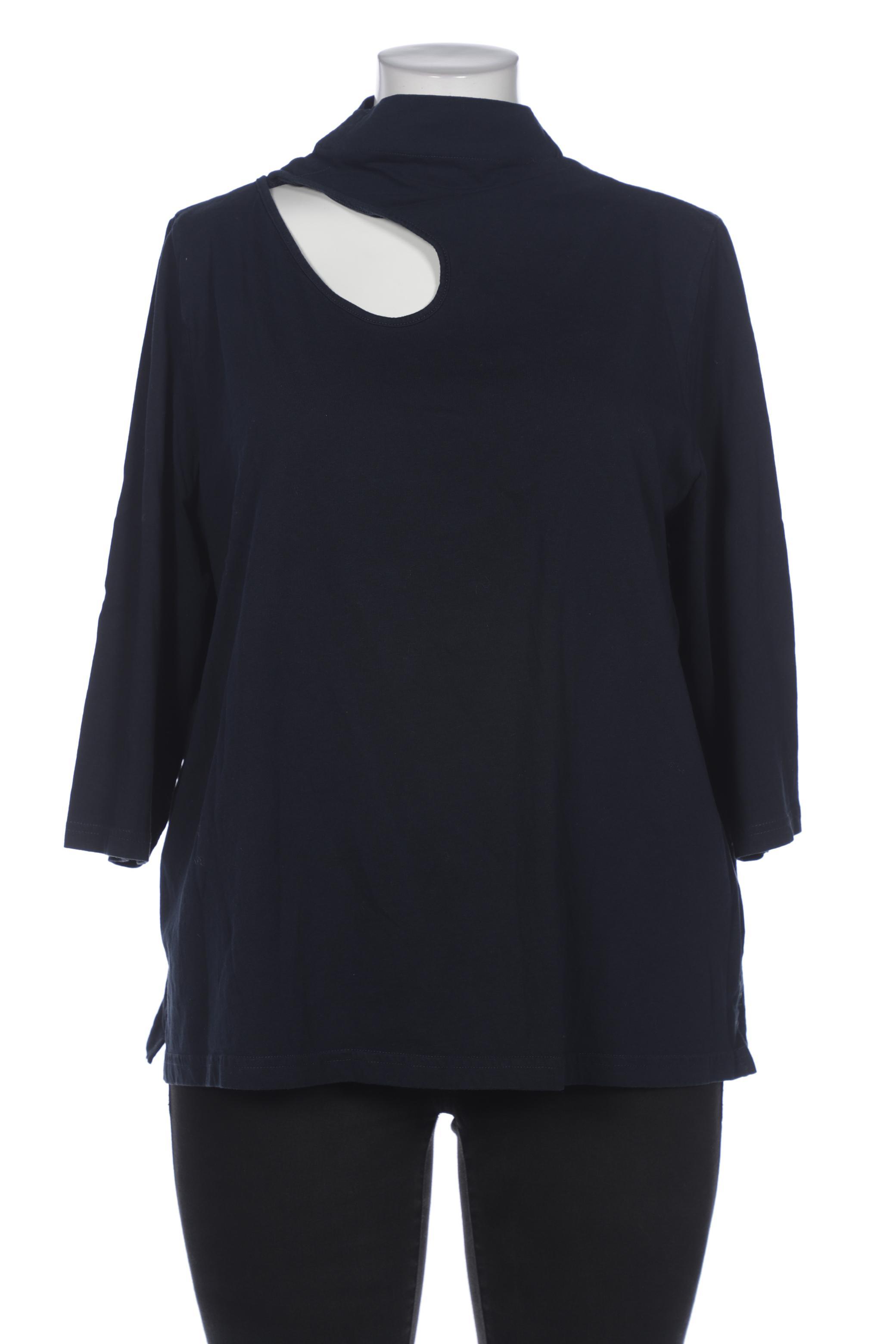 

Ulla Popken Damen Langarmshirt, marineblau, Gr. 50