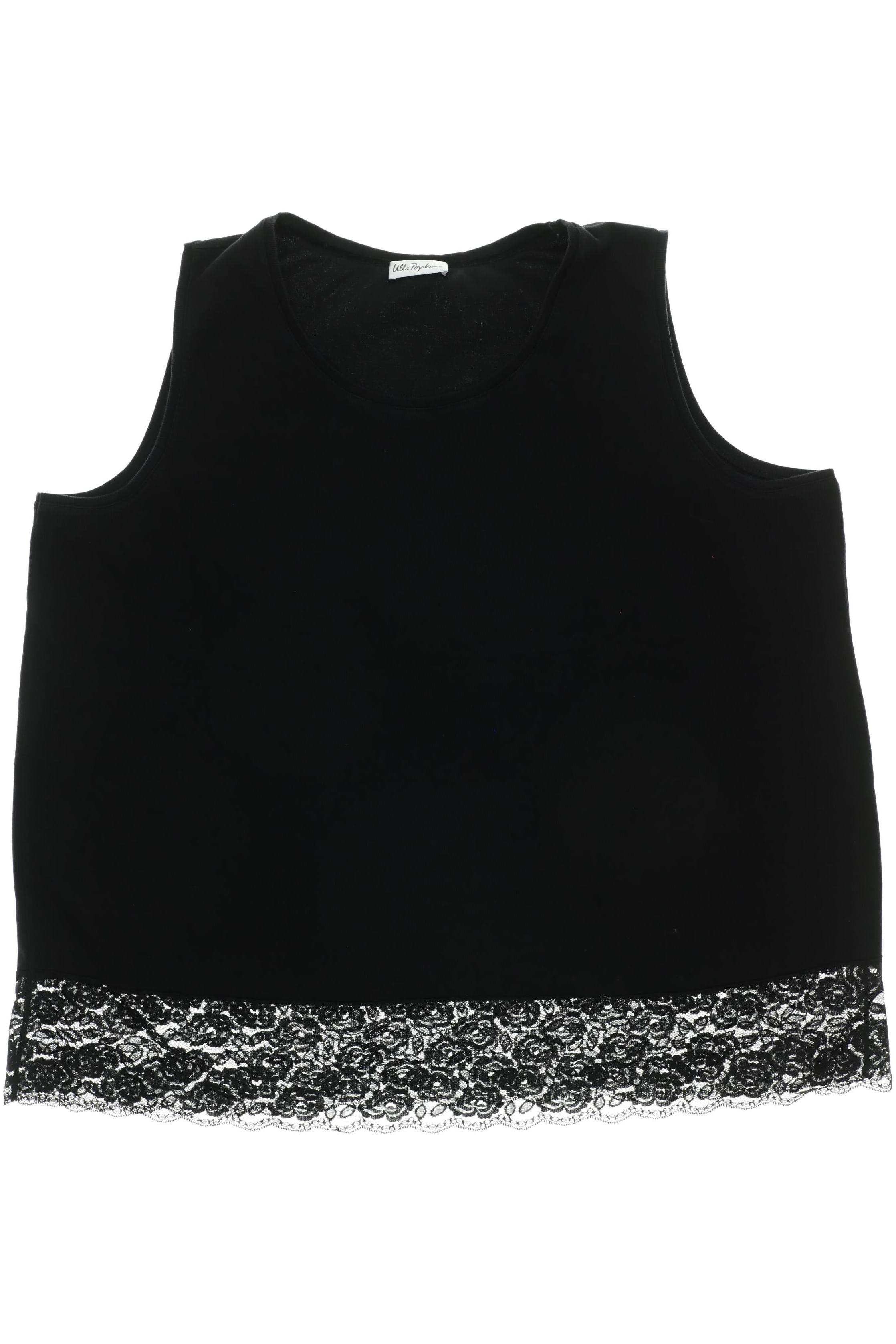

Ulla Popken Damen Top, schwarz, Gr. 58