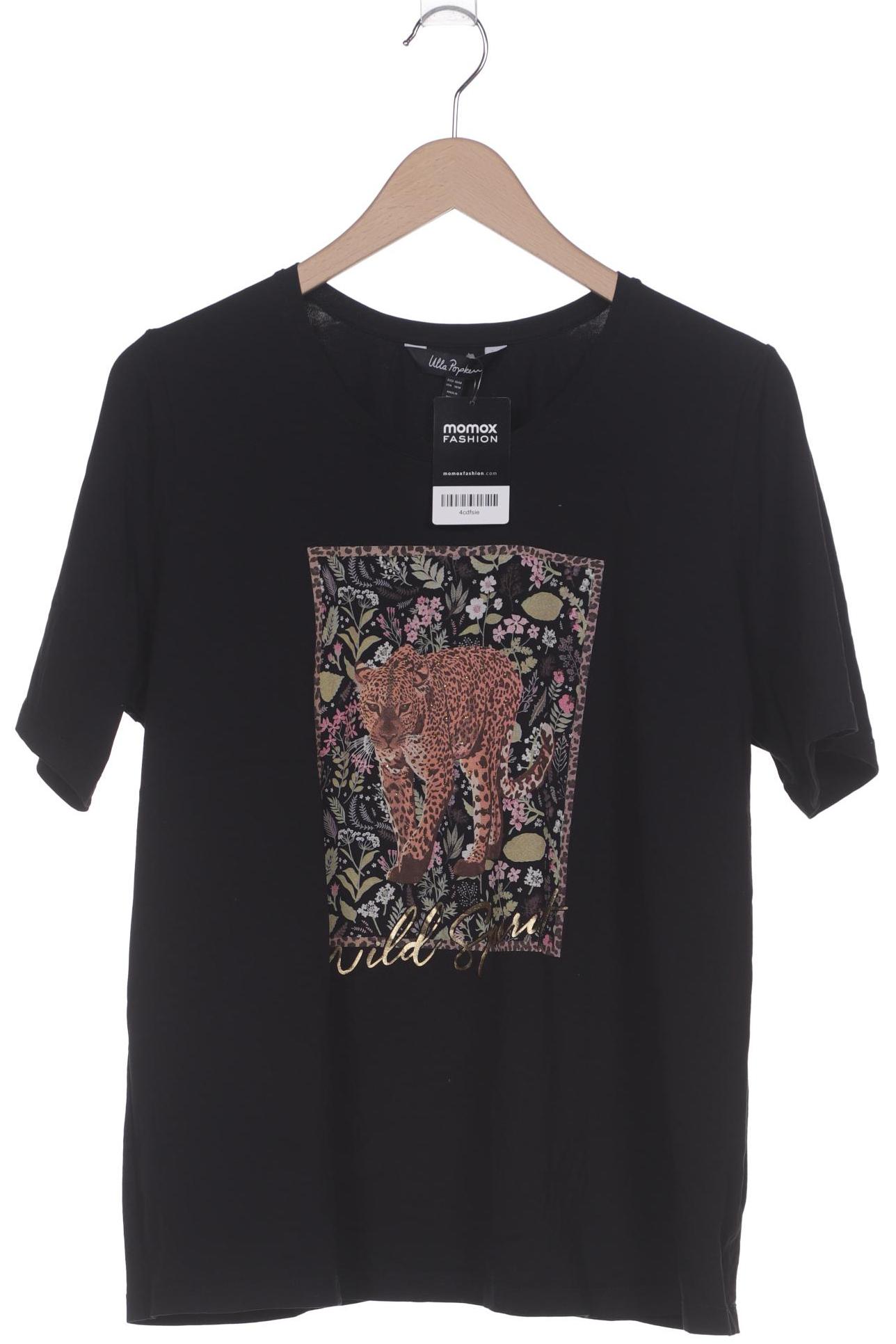 

Ulla Popken Damen T-Shirt, schwarz, Gr. 46