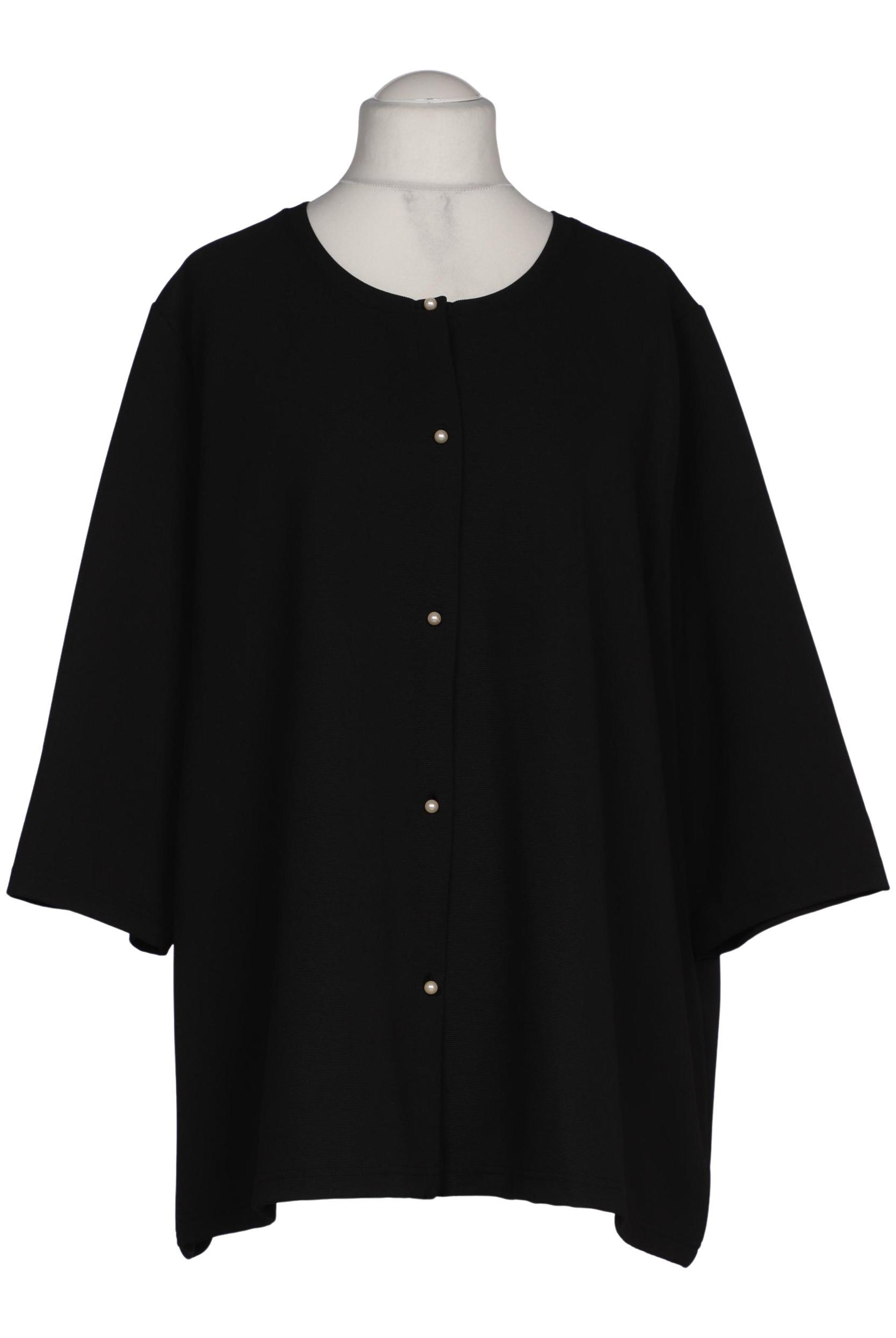 

Ulla Popken Damen Strickjacke, schwarz, Gr. 62