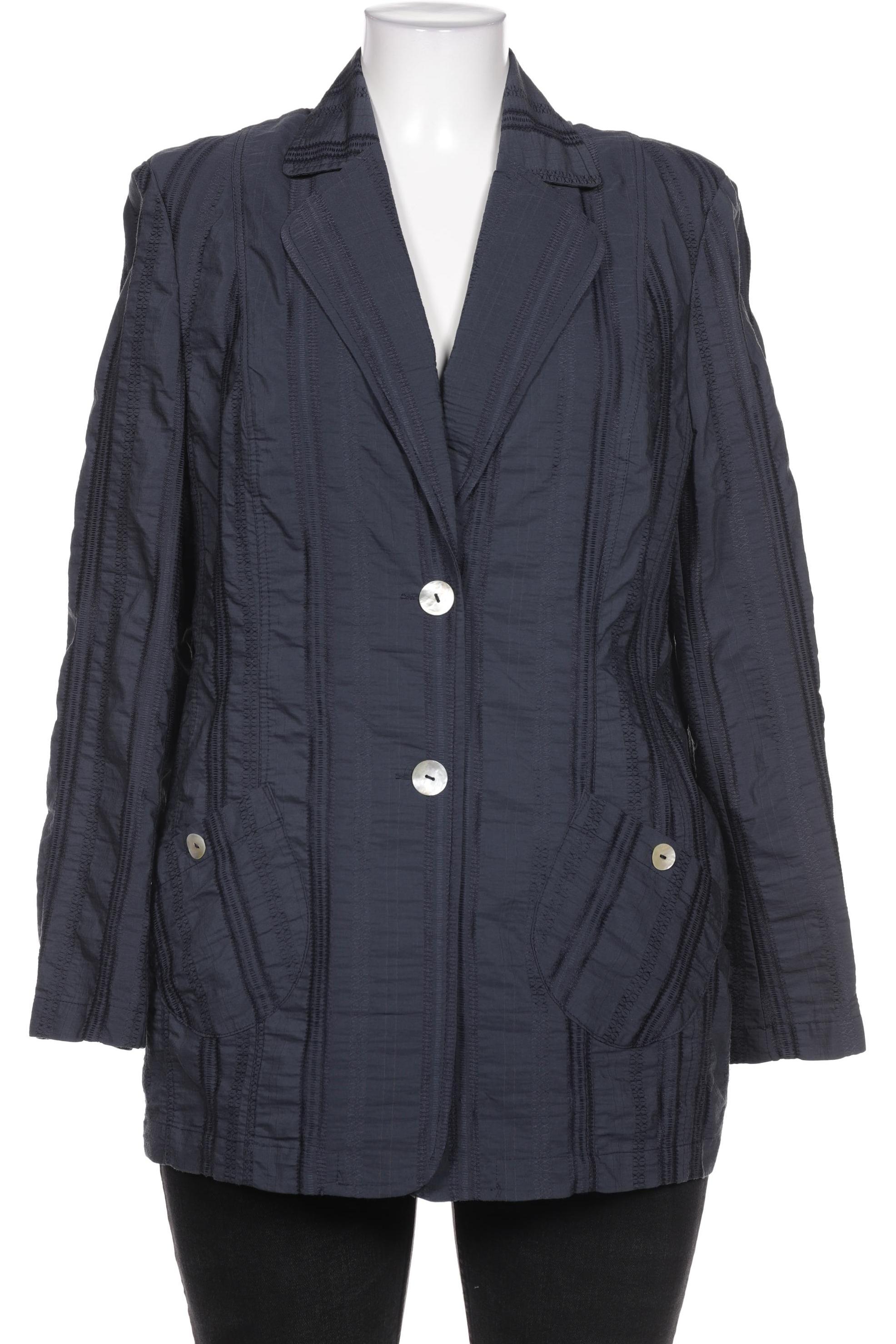 

Ulla Popken Damen Blazer, blau, Gr. 42