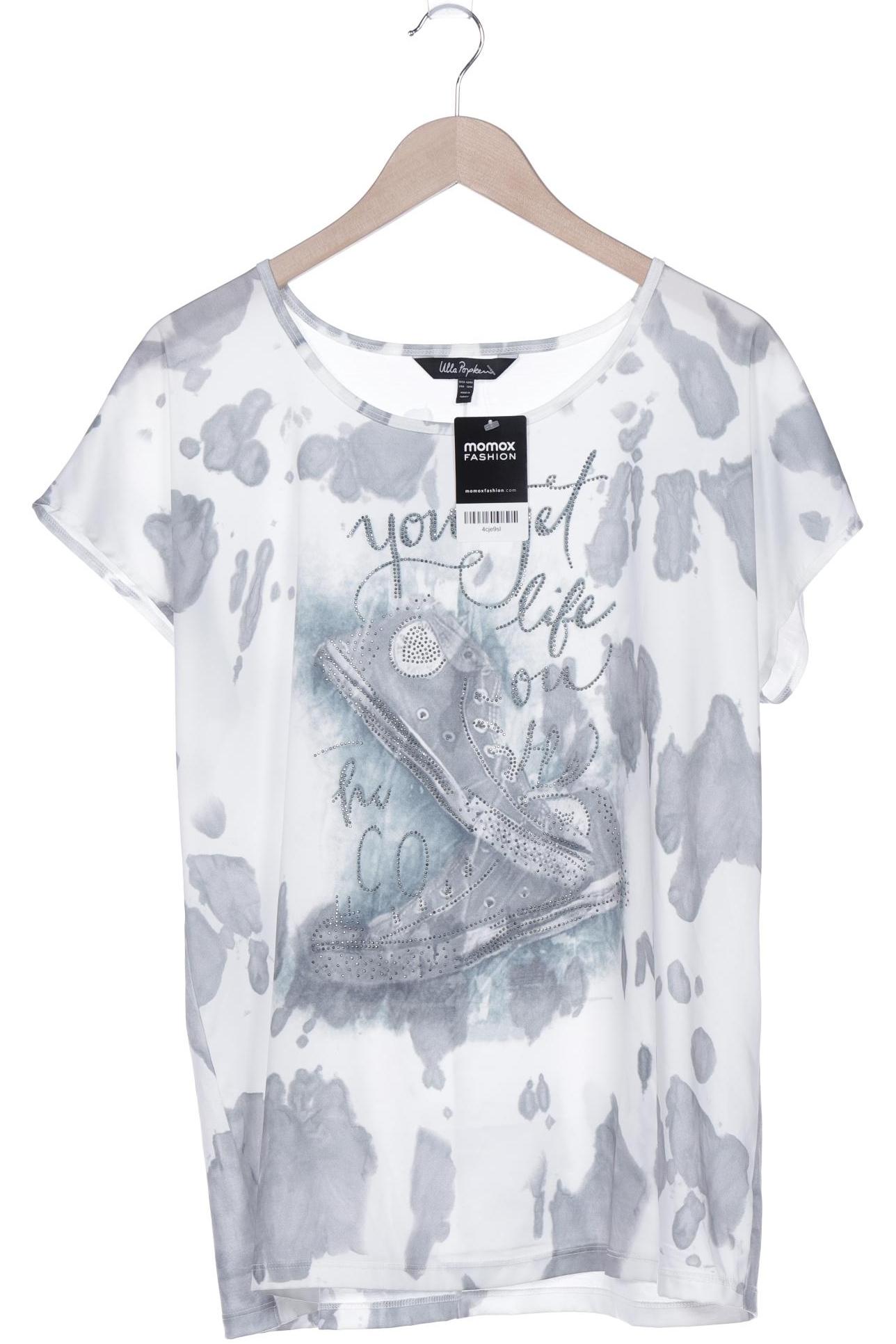 

Ulla Popken Damen T-Shirt, weiß, Gr. 42