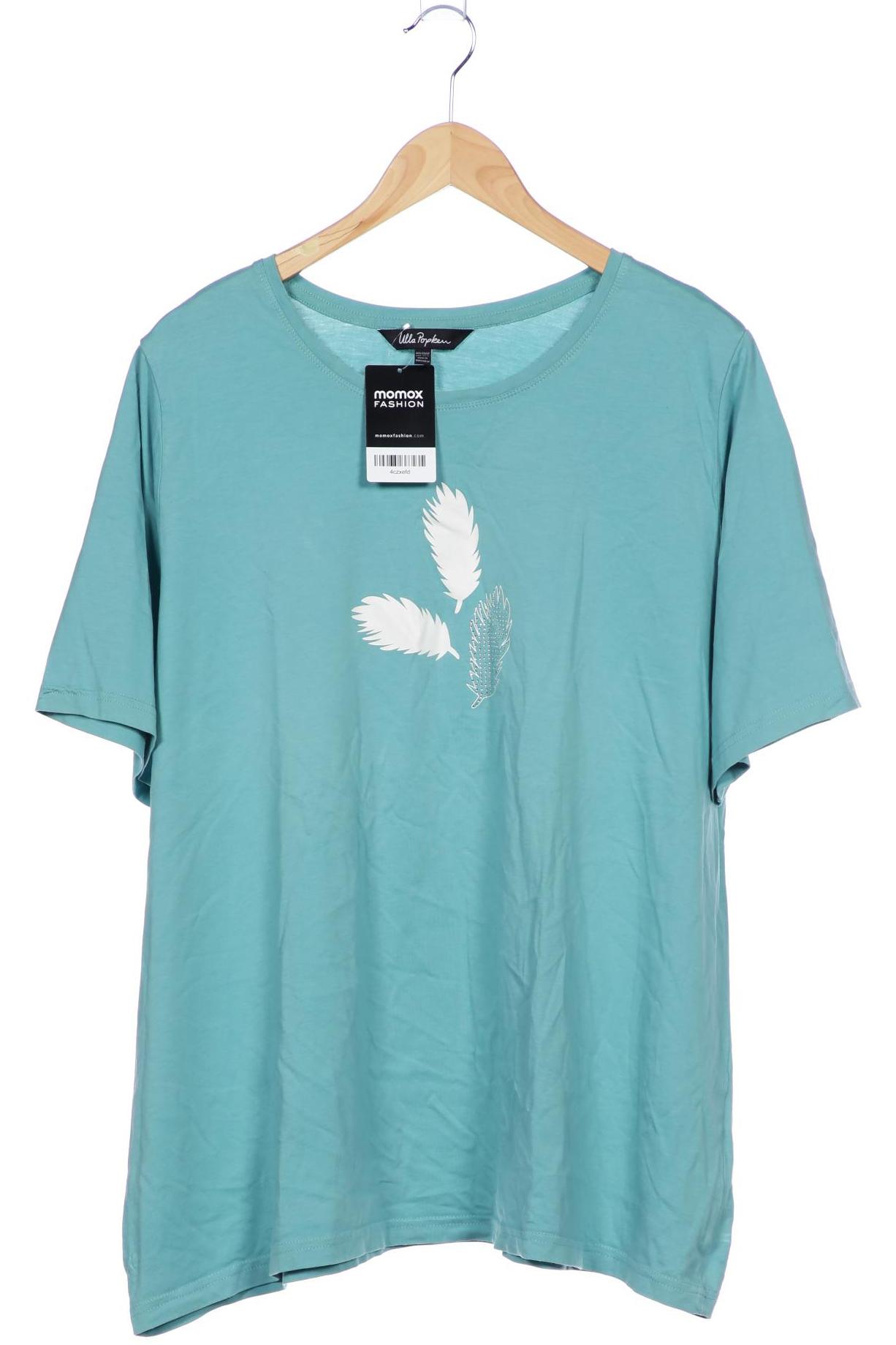 

Ulla Popken Damen T-Shirt, türkis, Gr. 50