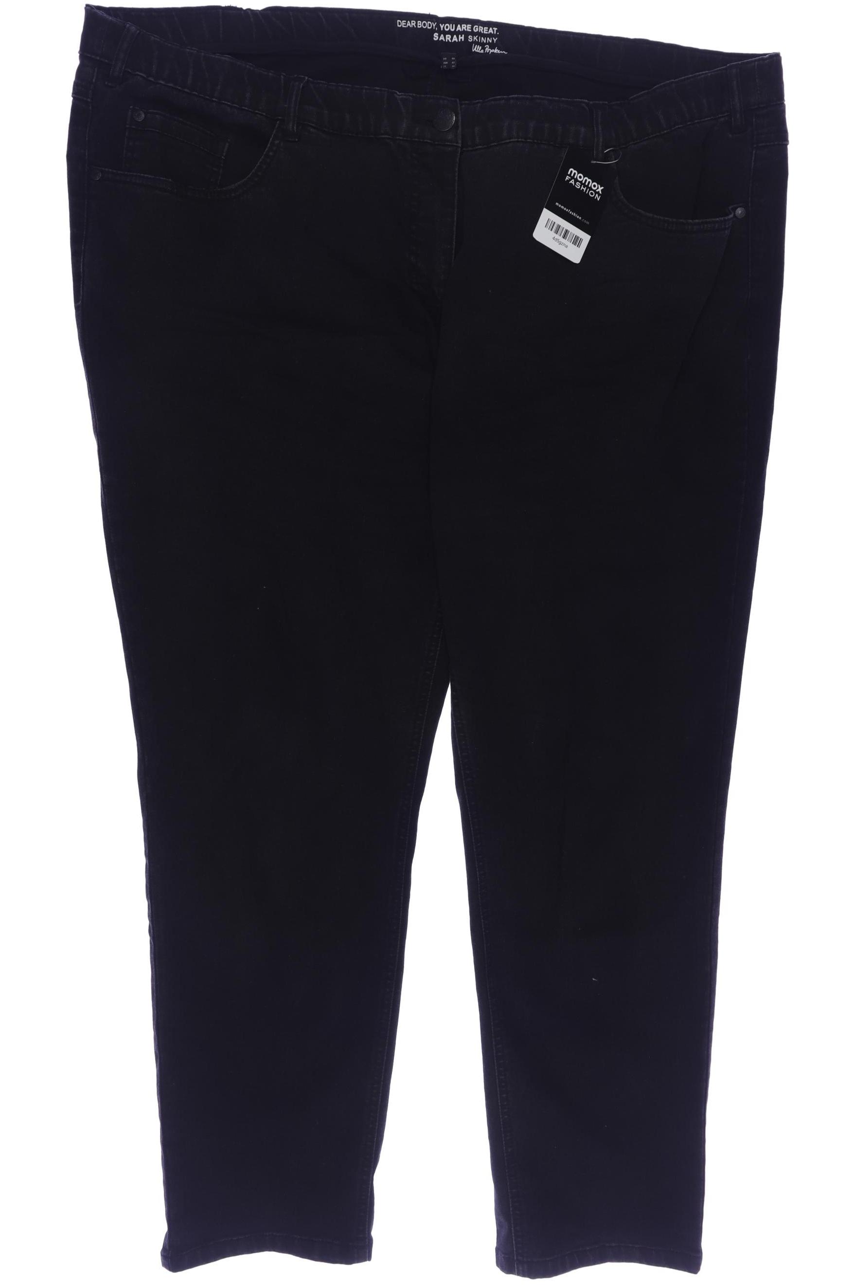 

Ulla Popken Damen Jeans, schwarz, Gr. 56