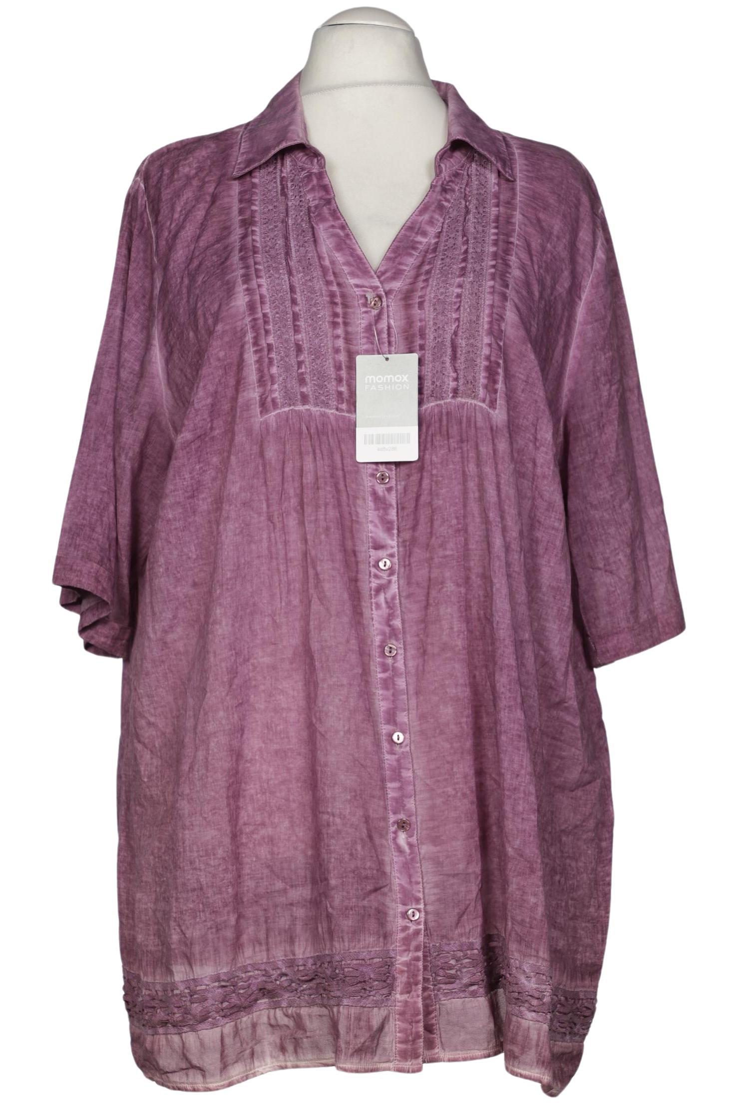 

Ulla Popken Damen Bluse, flieder, Gr. 54