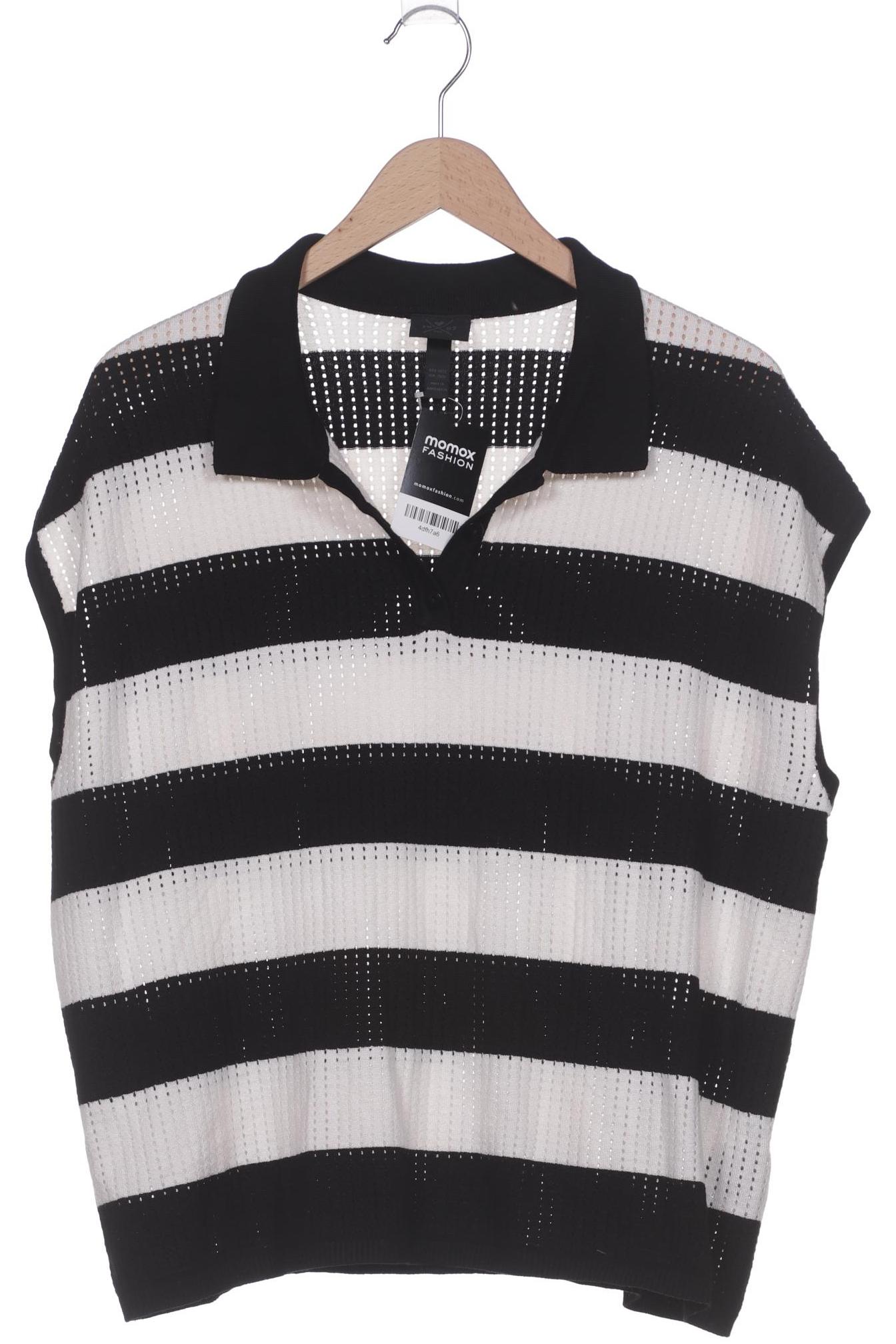 

Ulla Popken Damen Poloshirt, schwarz, Gr. 50