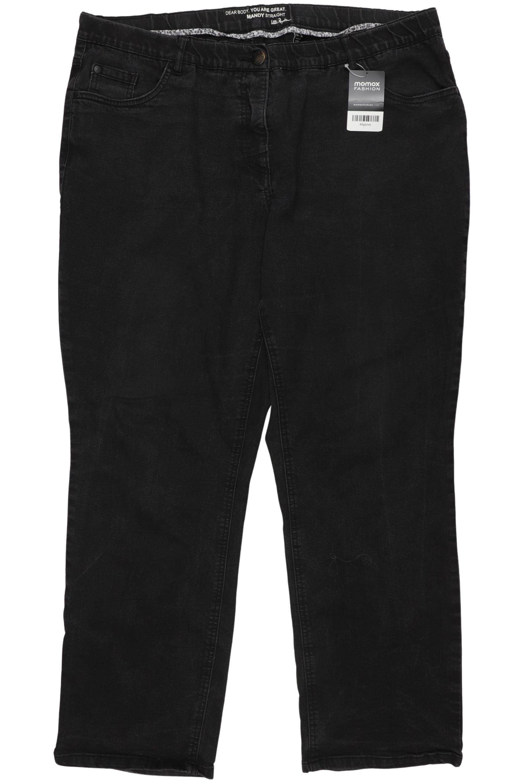 

Ulla Popken Damen Jeans, schwarz, Gr. 50