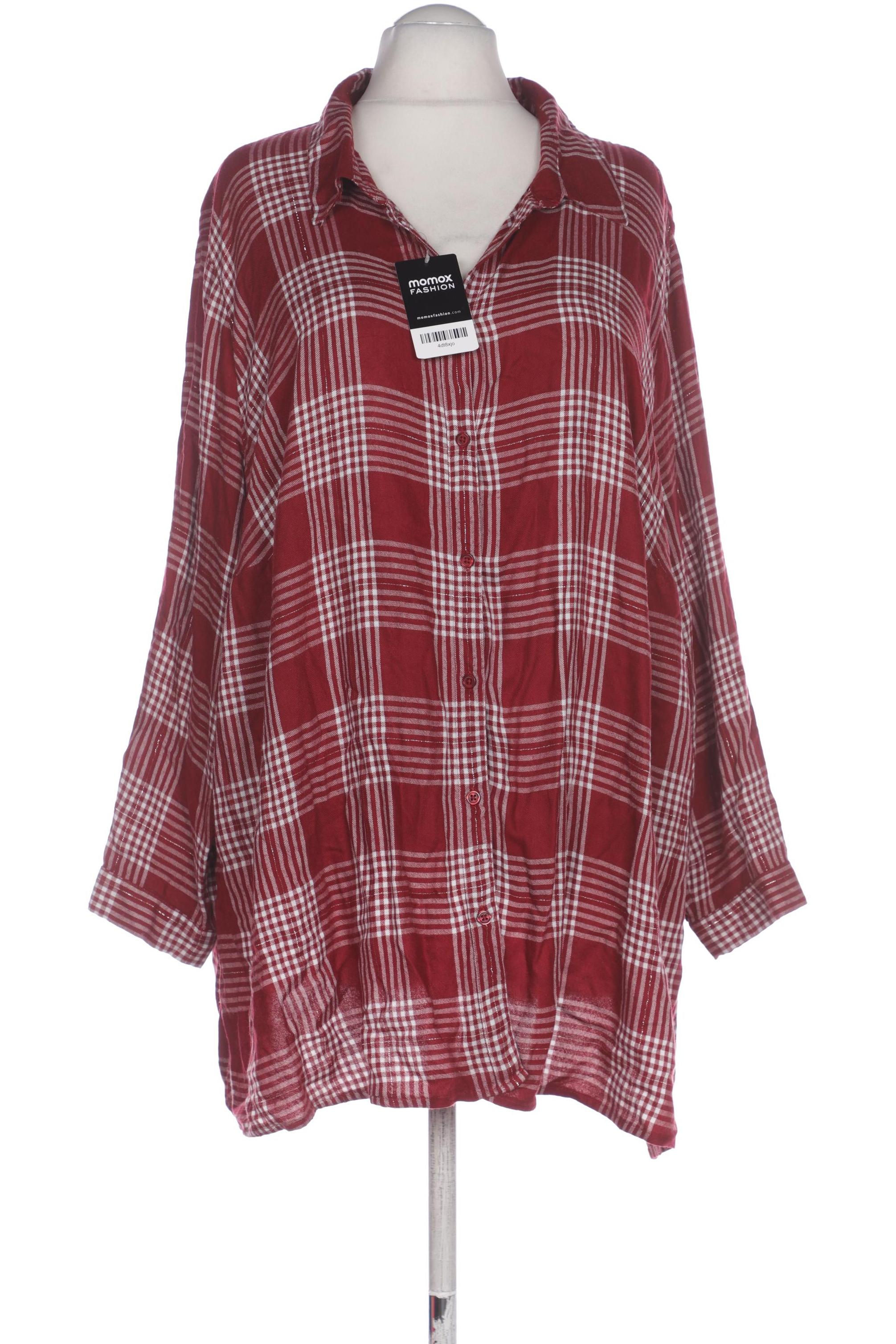 

Ulla Popken Damen Bluse, bordeaux, Gr. 58