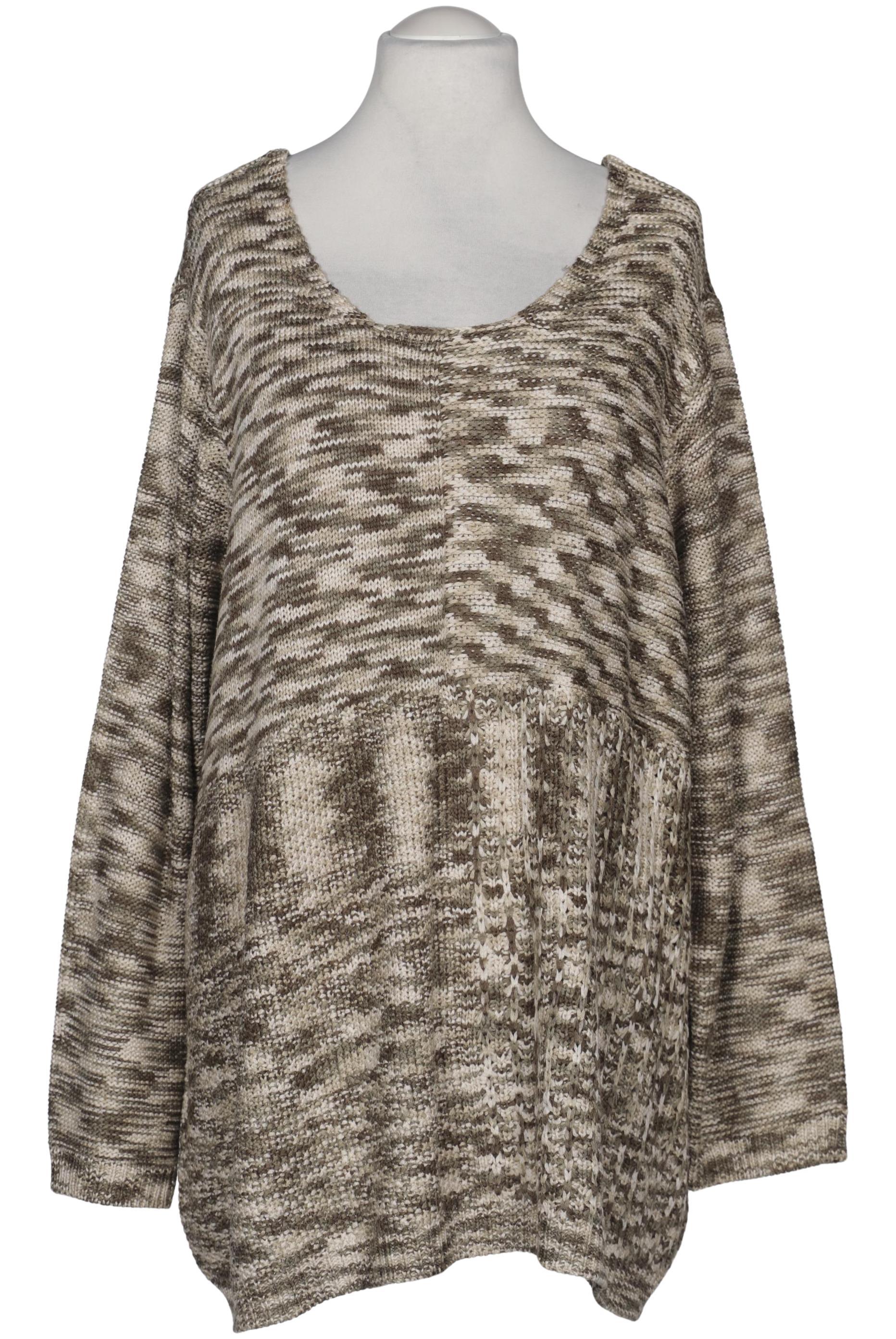 

Ulla Popken Damen Pullover, beige, Gr. 54