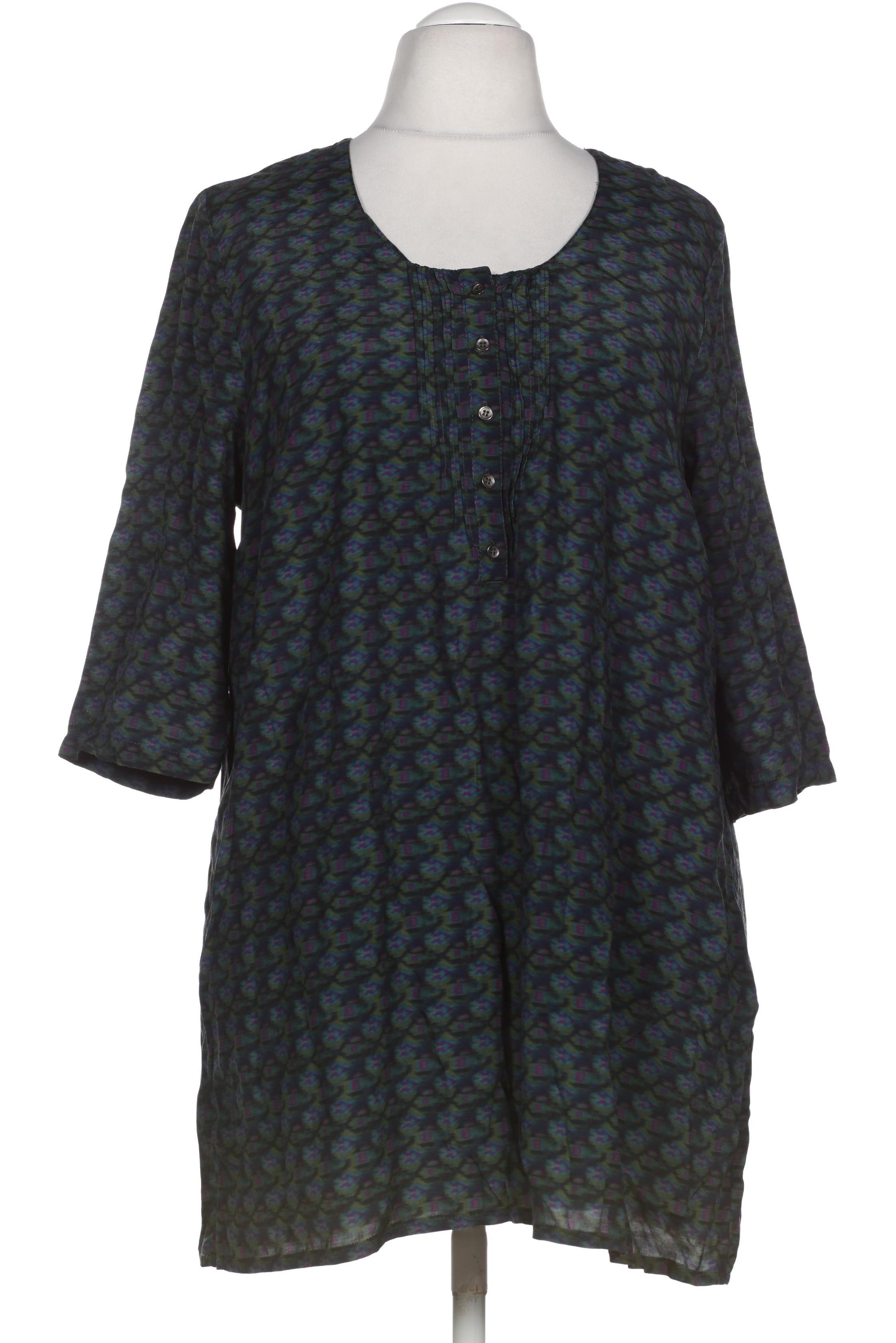 

Ulla Popken Damen Bluse, blau, Gr. 46