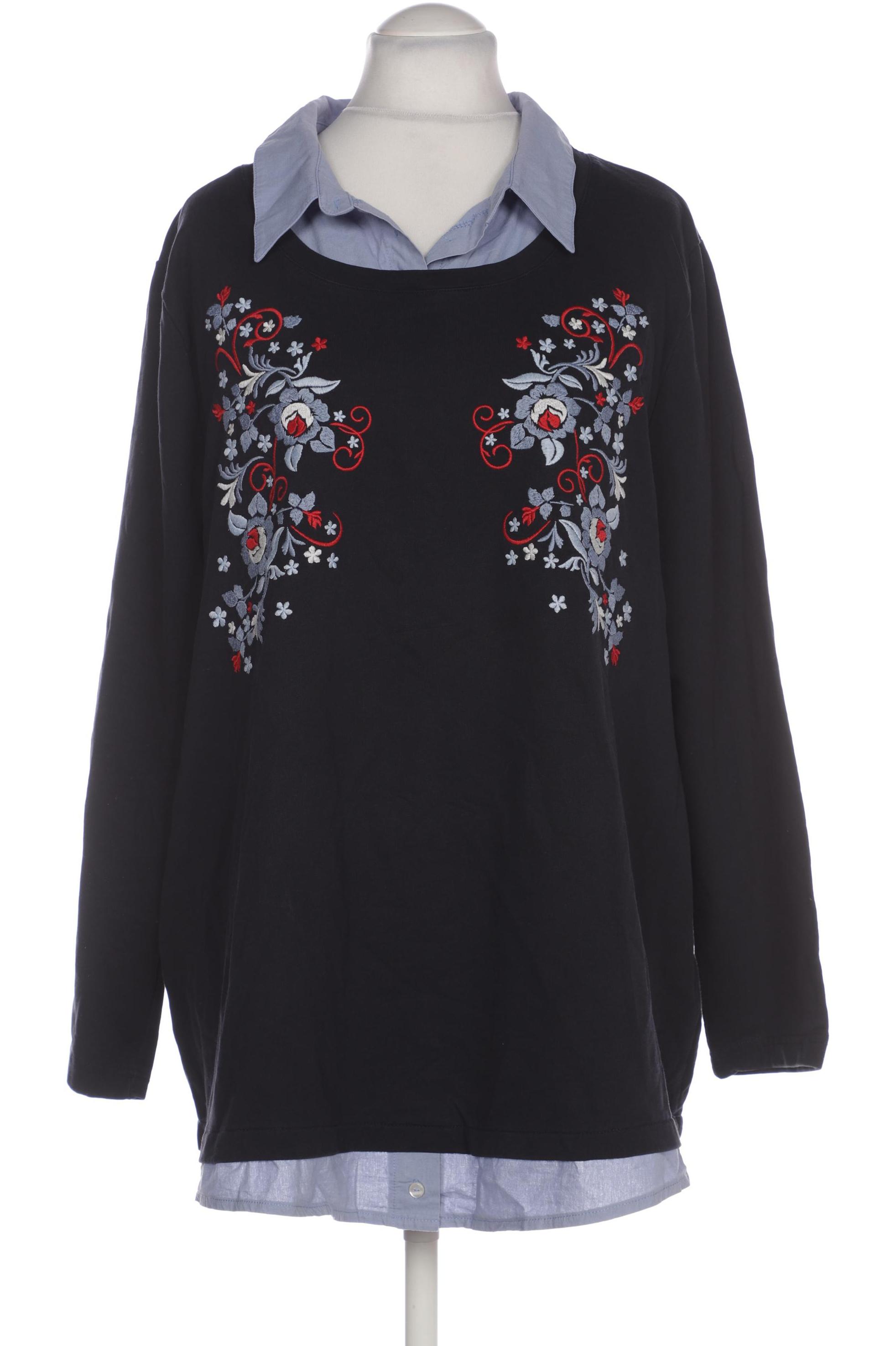 

Ulla Popken Damen Sweatshirt, marineblau, Gr. 54