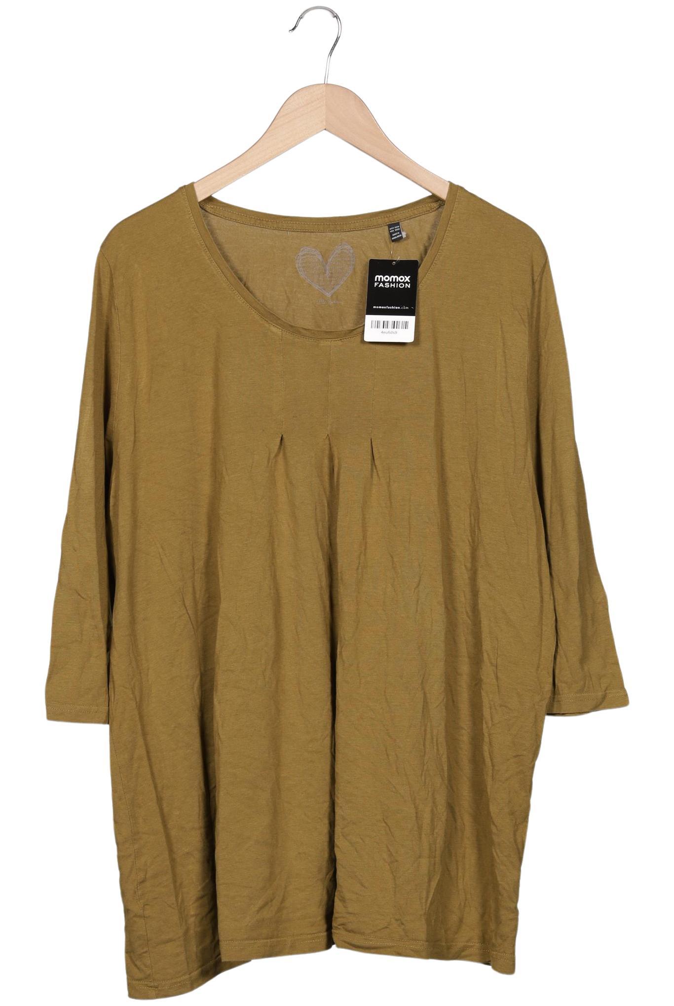 

Ulla Popken Damen Langarmshirt, grün, Gr. 50