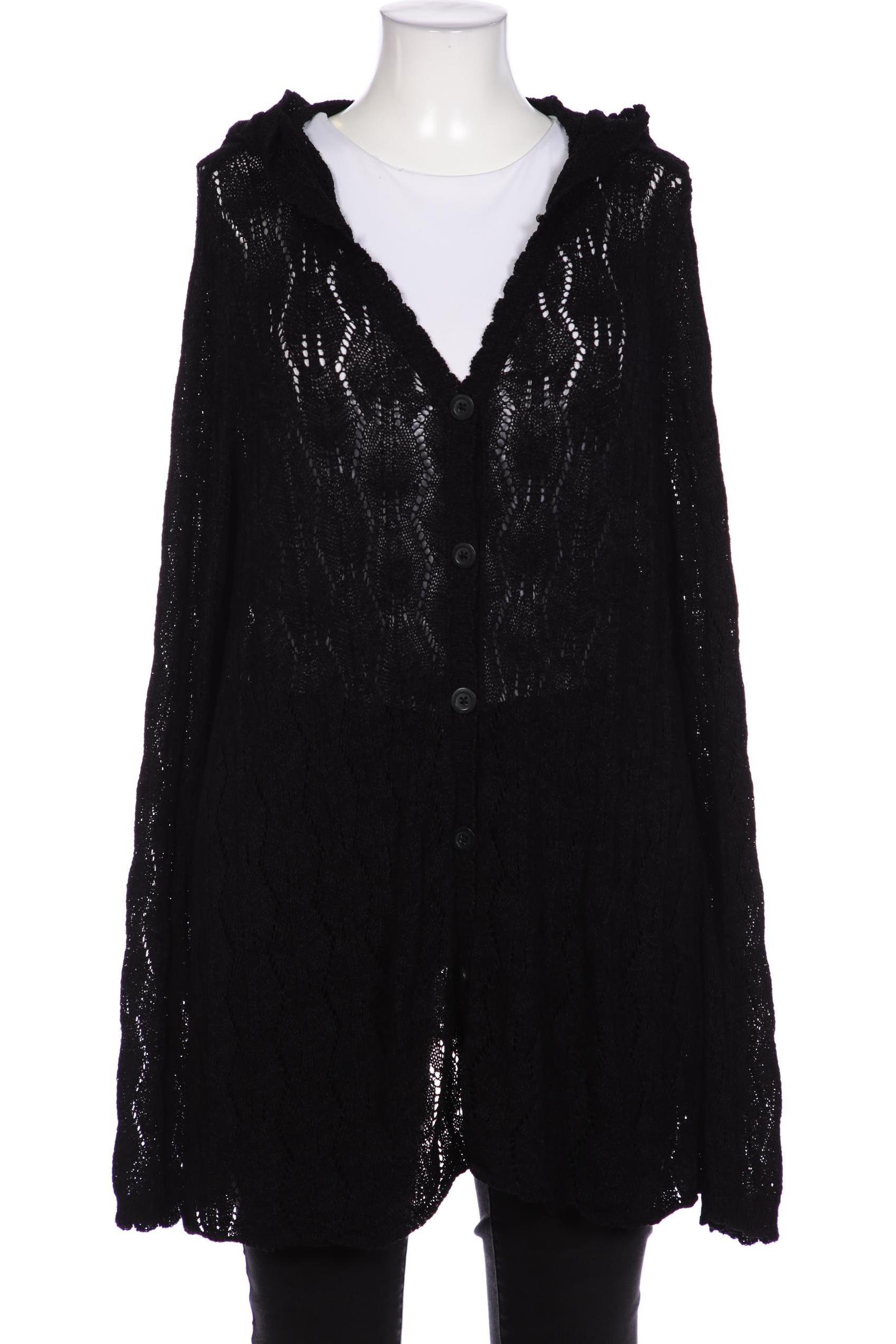

Ulla Popken Damen Strickjacke, schwarz, Gr. 50