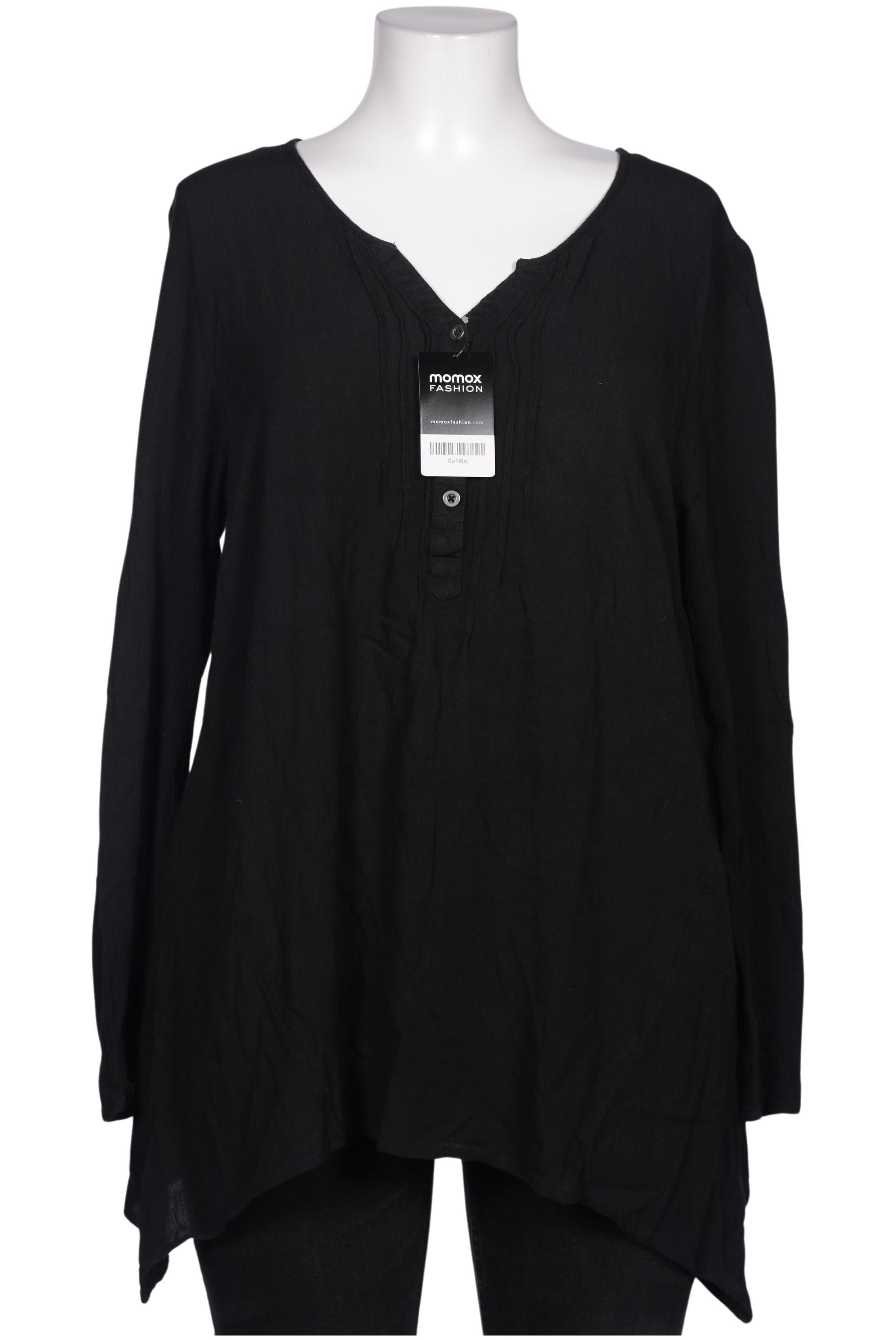 

Ulla Popken Damen Bluse, schwarz, Gr. 42