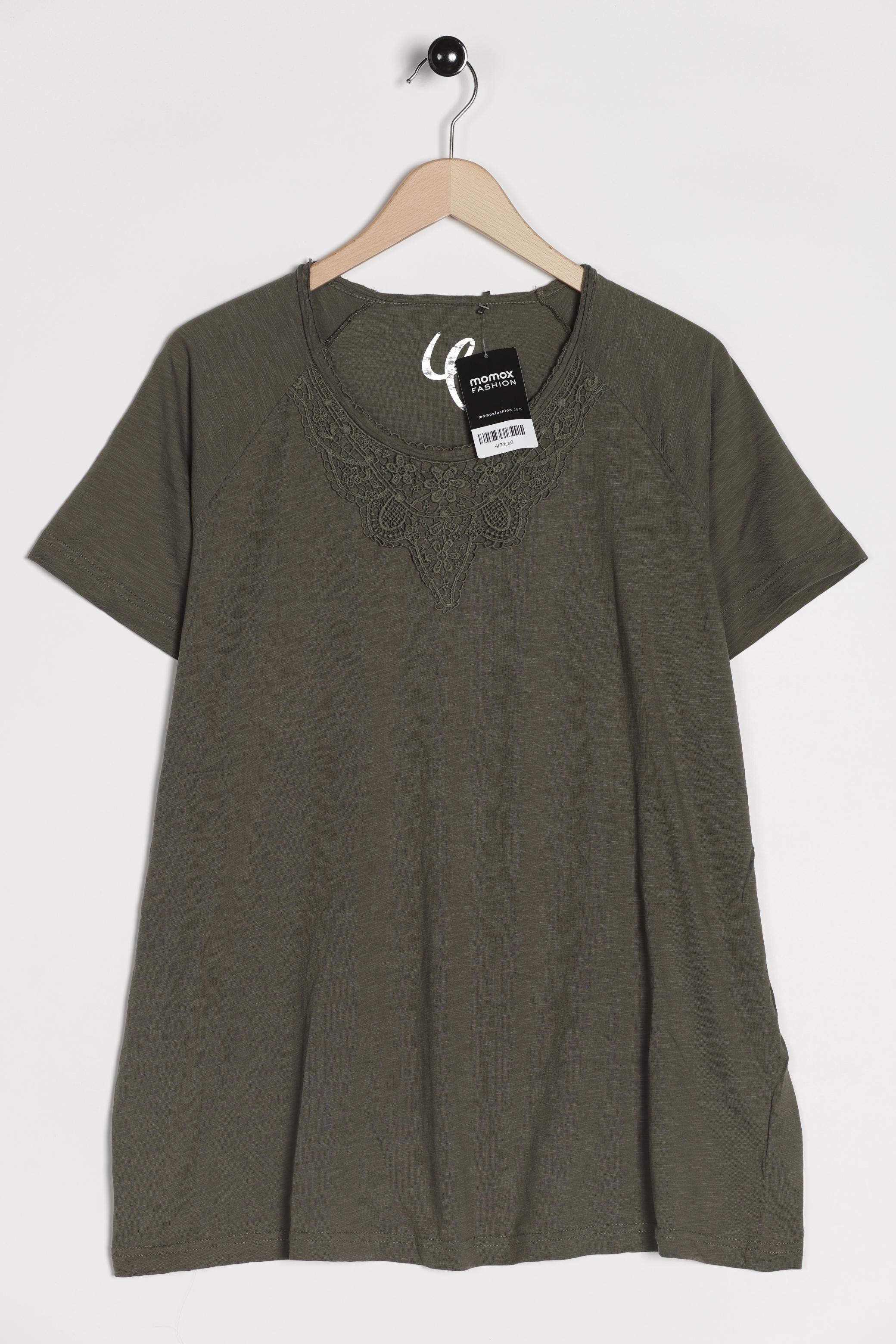 

Ulla Popken Damen T-Shirt, grün, Gr. 46