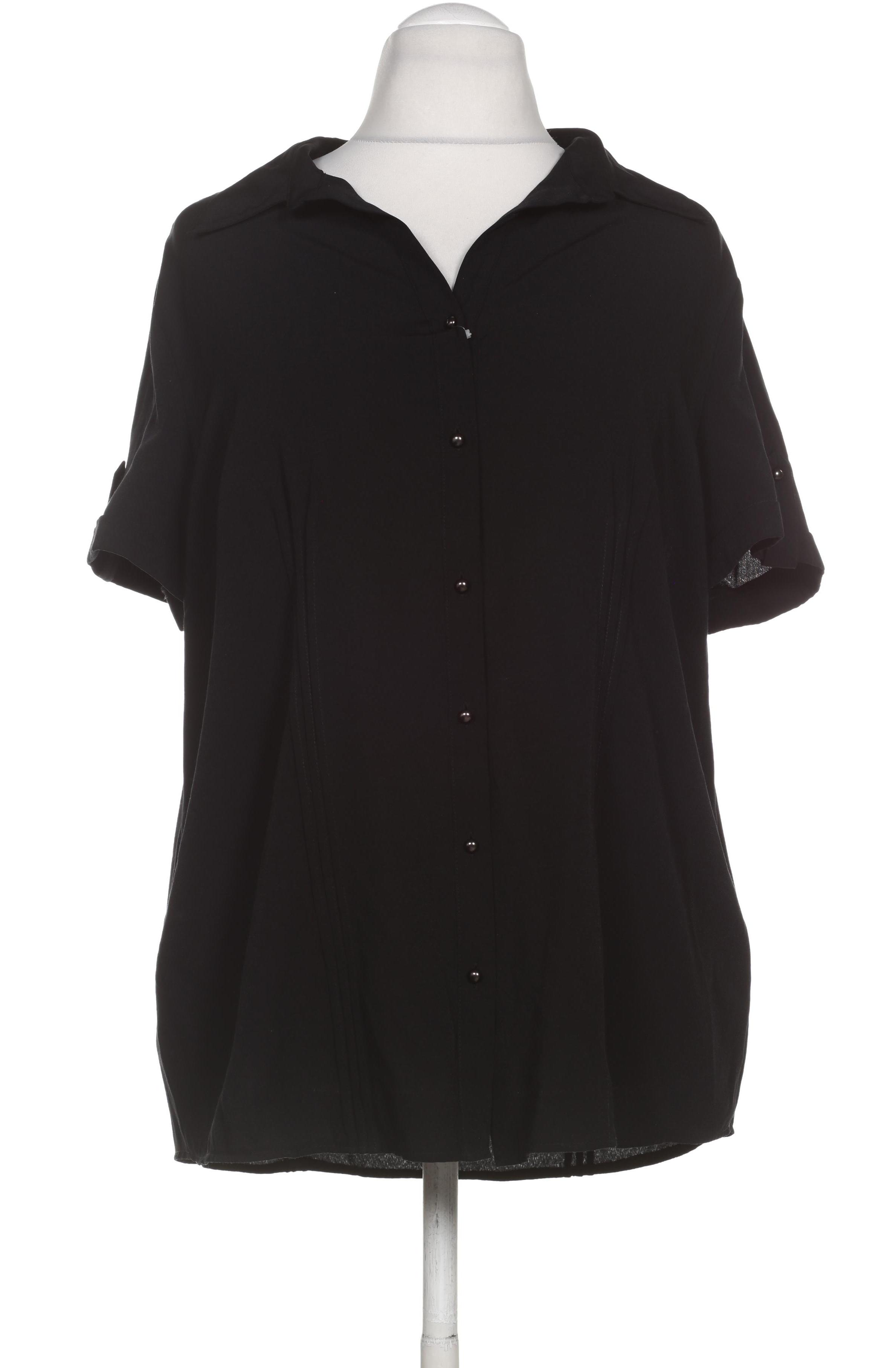 

Ulla Popken Damen Bluse, schwarz, Gr. 46